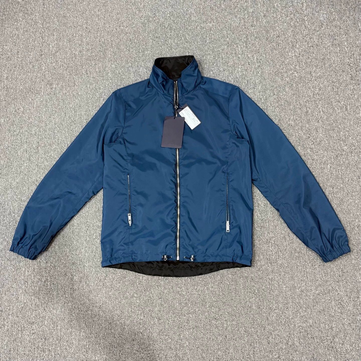 Prada Prada Double Sided Triangle Logo Nylon Jacket 48 Size US M / EU 48-50 / 2 - 2 Thumbnail