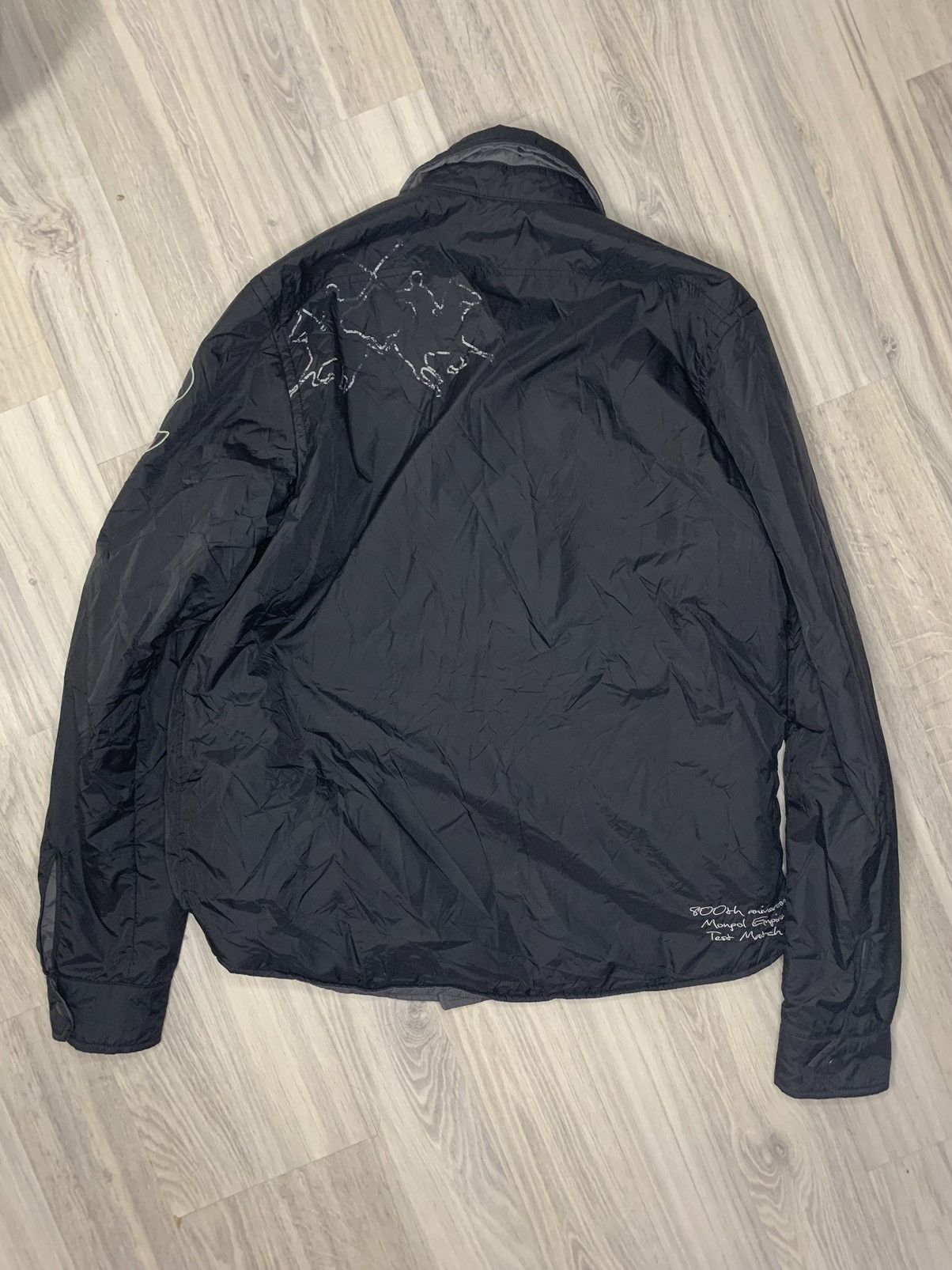 La Martina × Polo Ralph Lauren × Vintage La Martina Vintage Nylon Reversible Quilted Overshirt Jacket Size US M / EU 48-50 / 2 - 5 Thumbnail