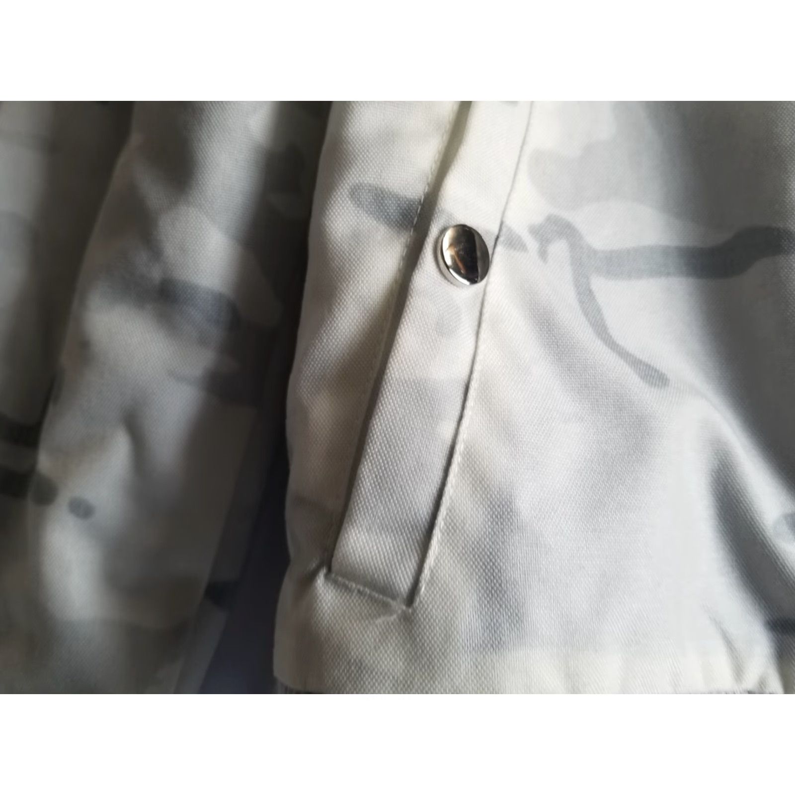 AMO Camo Jacket Tactical Bomber Insulated Quilted Army Military Adult Small White Tan Mens Size US S / EU 44-46 / 1 - 5 Thumbnail