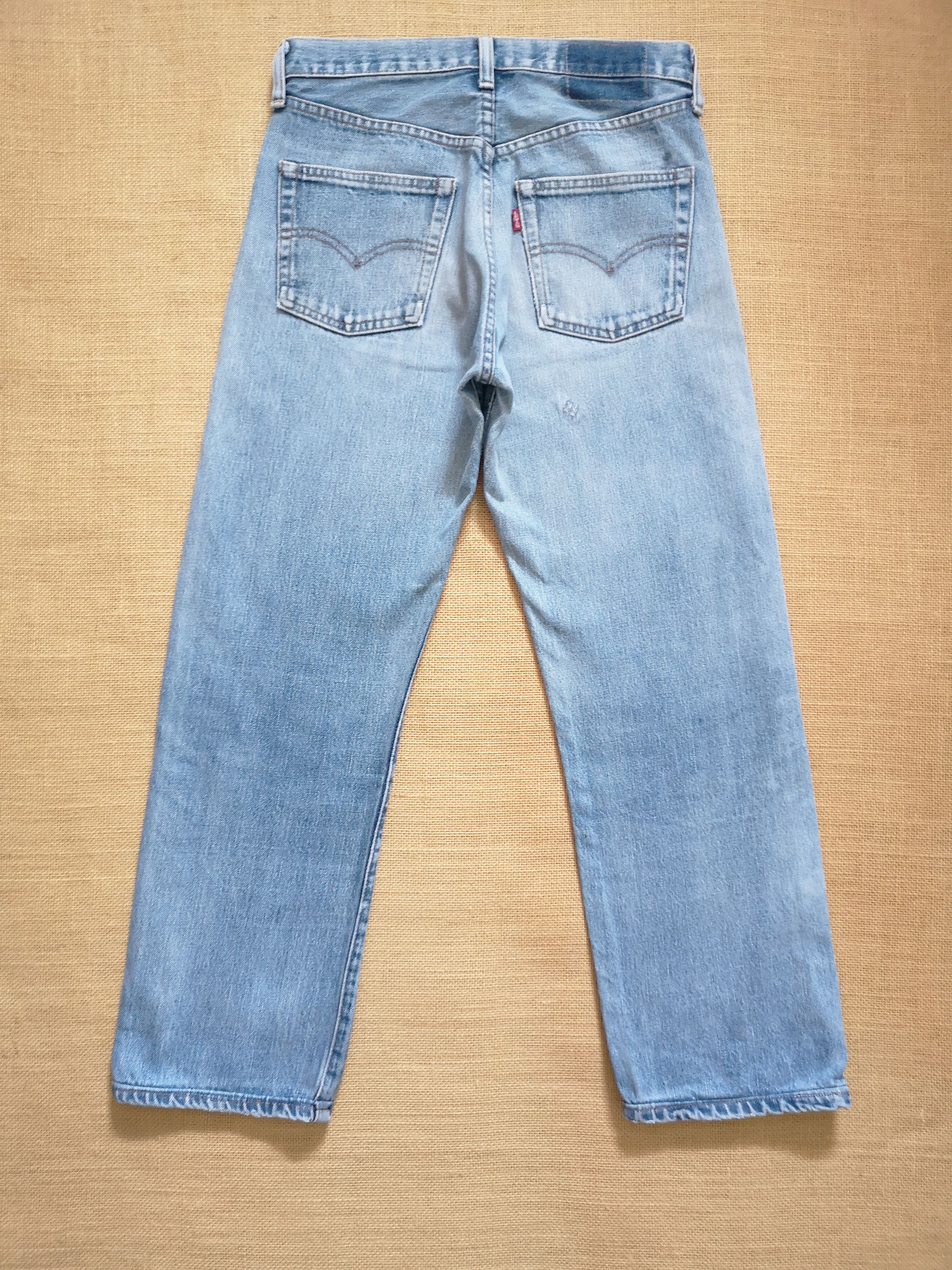 Levi's Levi's 502xx - 1990s - Big E Red Line Selvedge Japan W29 L28 Size US 29 - 6 Thumbnail
