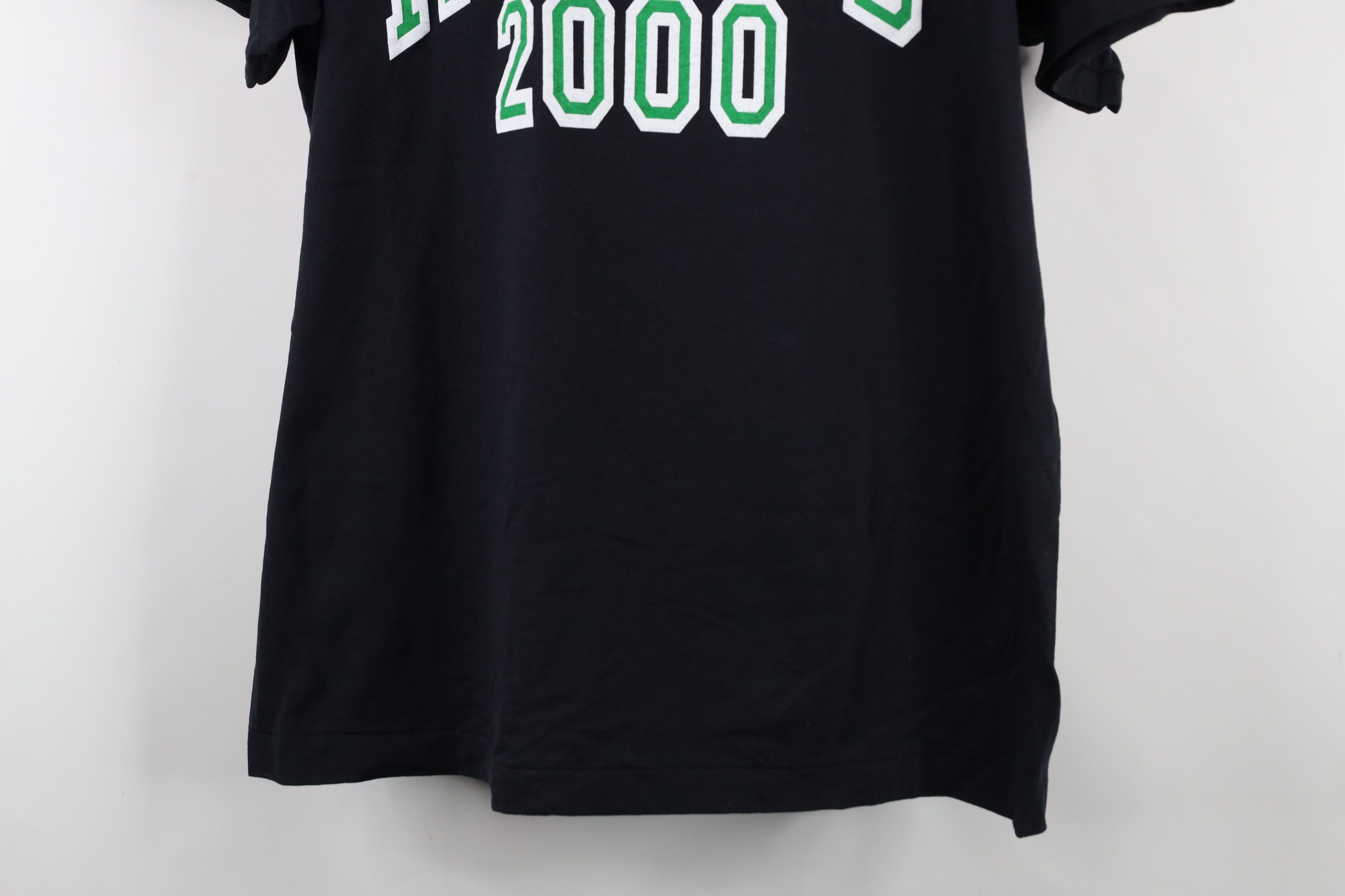 Vintage Vintage Y2K 2000 Streetwear Short Sleeve T-Shirt Black Size US XL / EU 56 / 4 - 3 Thumbnail