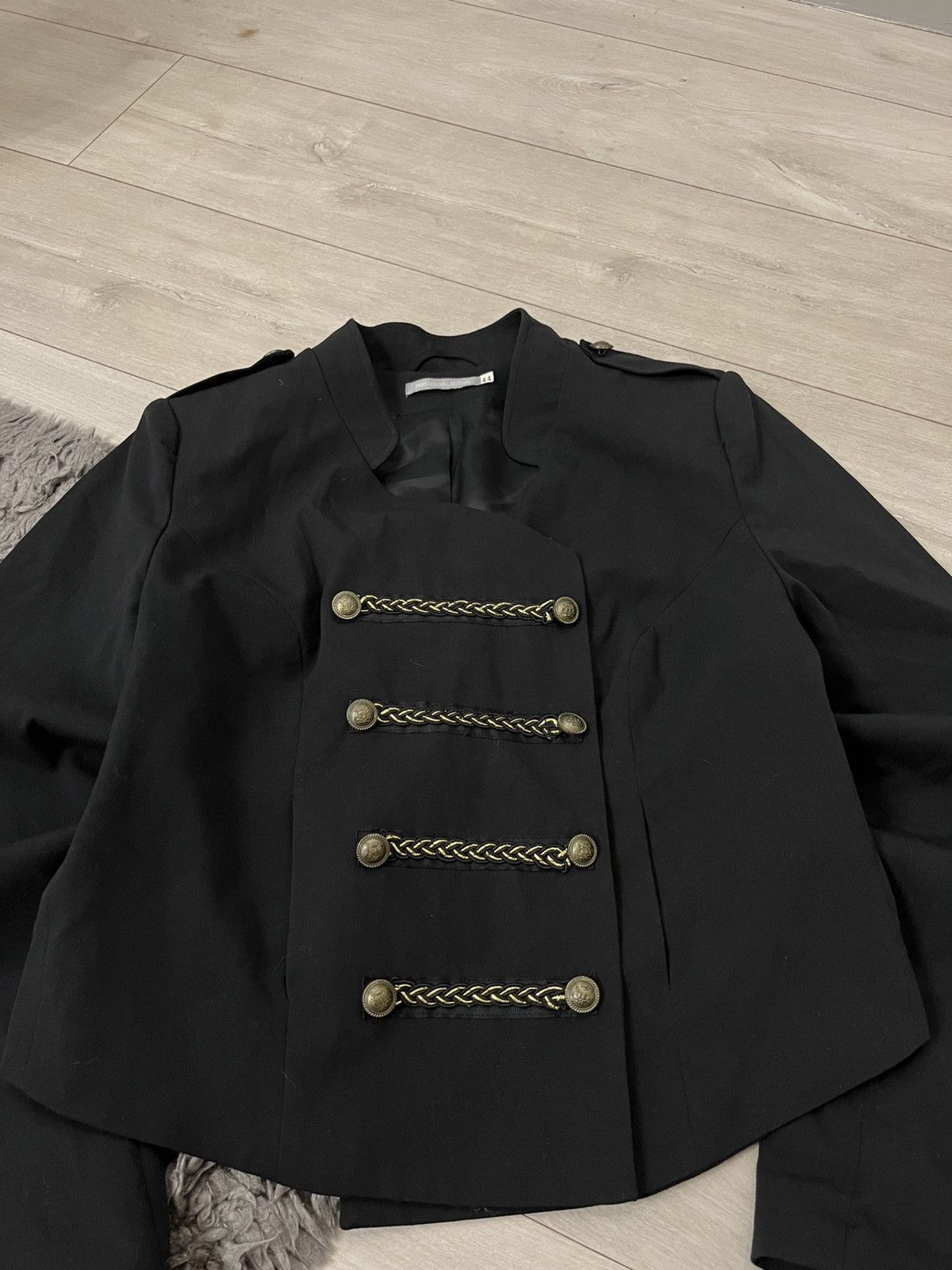 Hysteric Glamour × Undercover 🔥90s Napoleon Military Jacket Japan PPFM Saint Laurent Vibe Size S / US 4 / IT 40 - 2 Thumbnail
