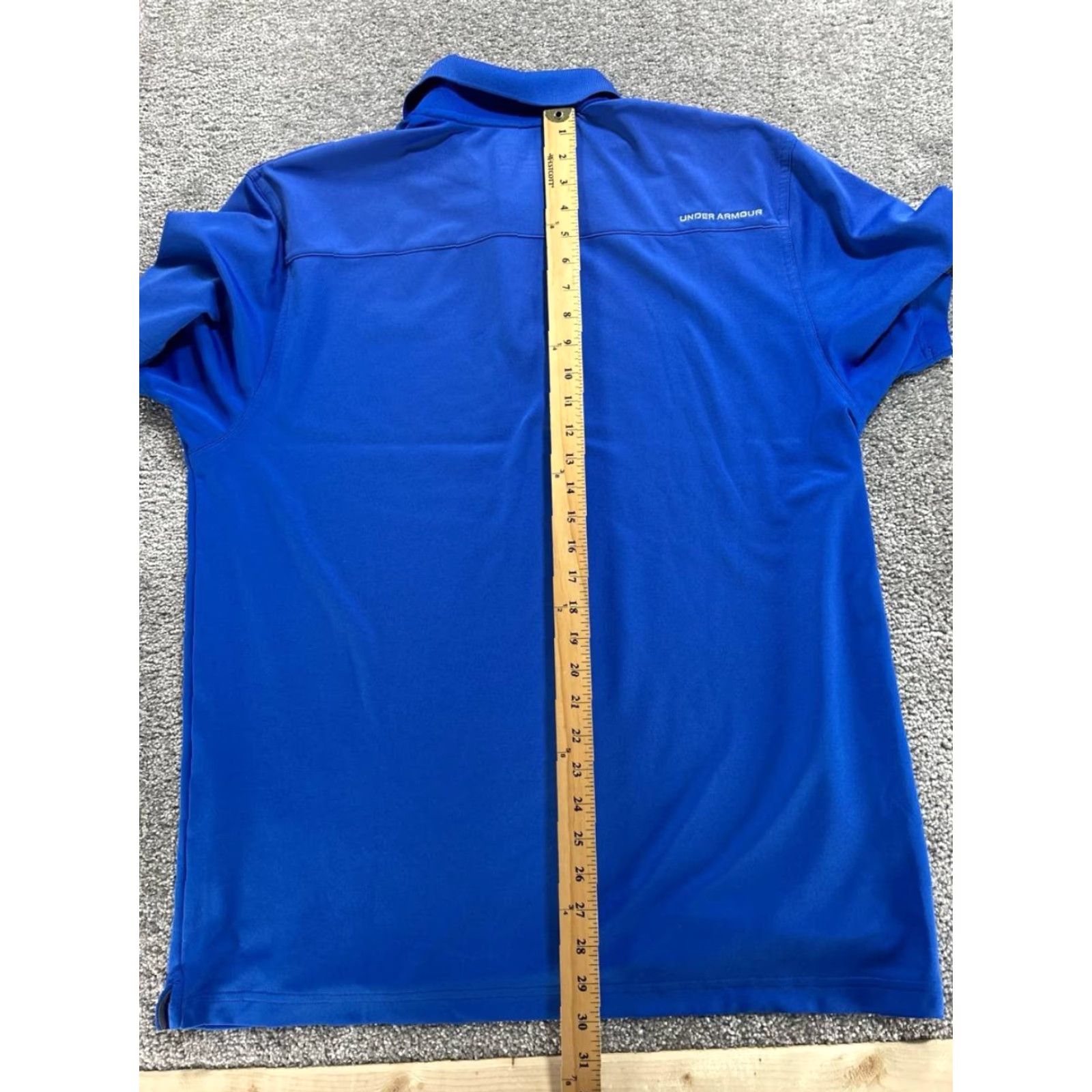 Under Armour Under Armour Polo Shirt Mens XL Blue HeatGear Polo Shirt Mens XL Blue HeatGear Size US XL / EU 56 / 4 - 7 Thumbnail