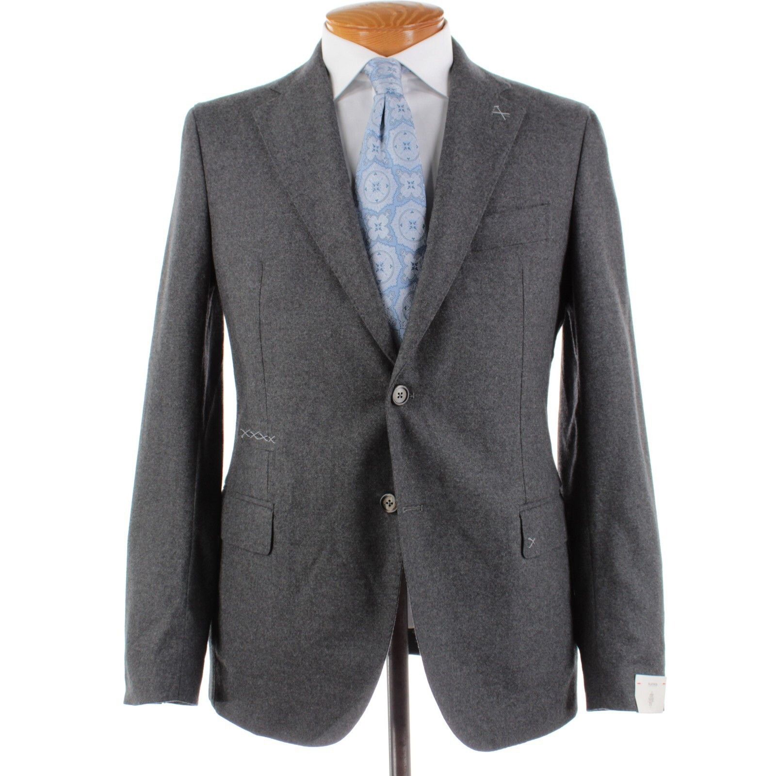 Eleventy Eleventy Suit Size US 40 in Gray Size 40R - 1 Thumbnail