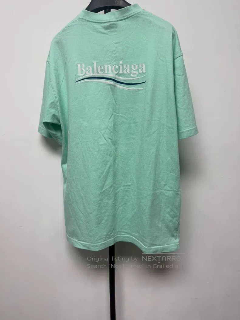 Balenciaga Balenciaga Letter Round Neck Loose Short Sleeve T-Shirt Size US XS / EU 42 / 0 - 2 Thumbnail