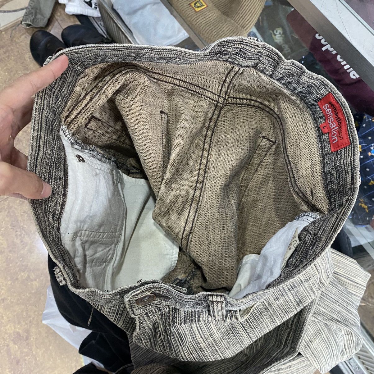 semanticdesign Semanticdesign Japanese Brand Hickory Stripe Denim Jeans Size US 30 / EU 46 - 13 Thumbnail