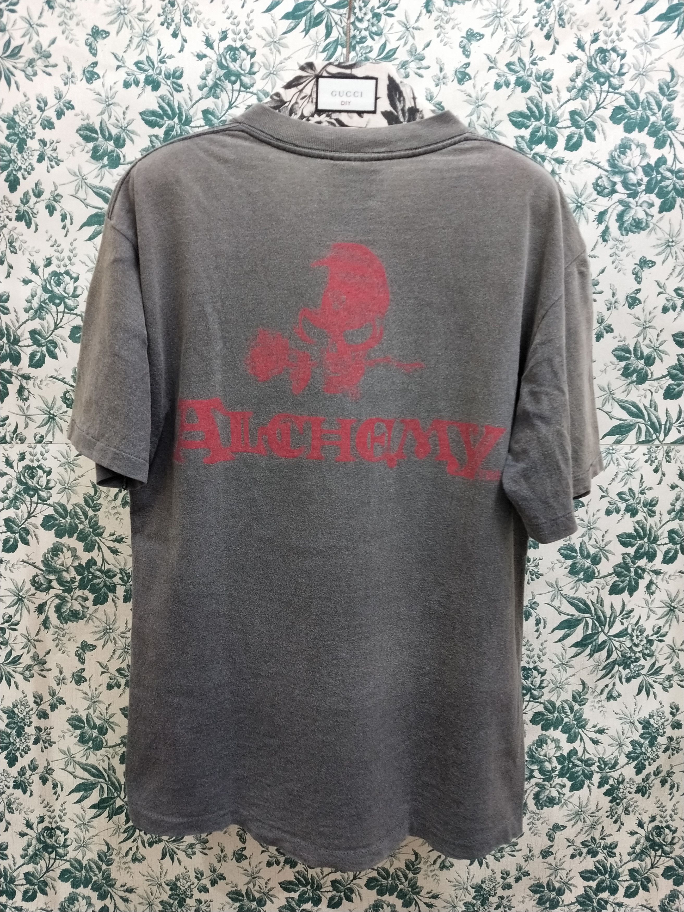Band Tees × Giant × Vintage 90s Alchemy Skull Tee Size US M / EU 48-50 / 2 - 2 Thumbnail