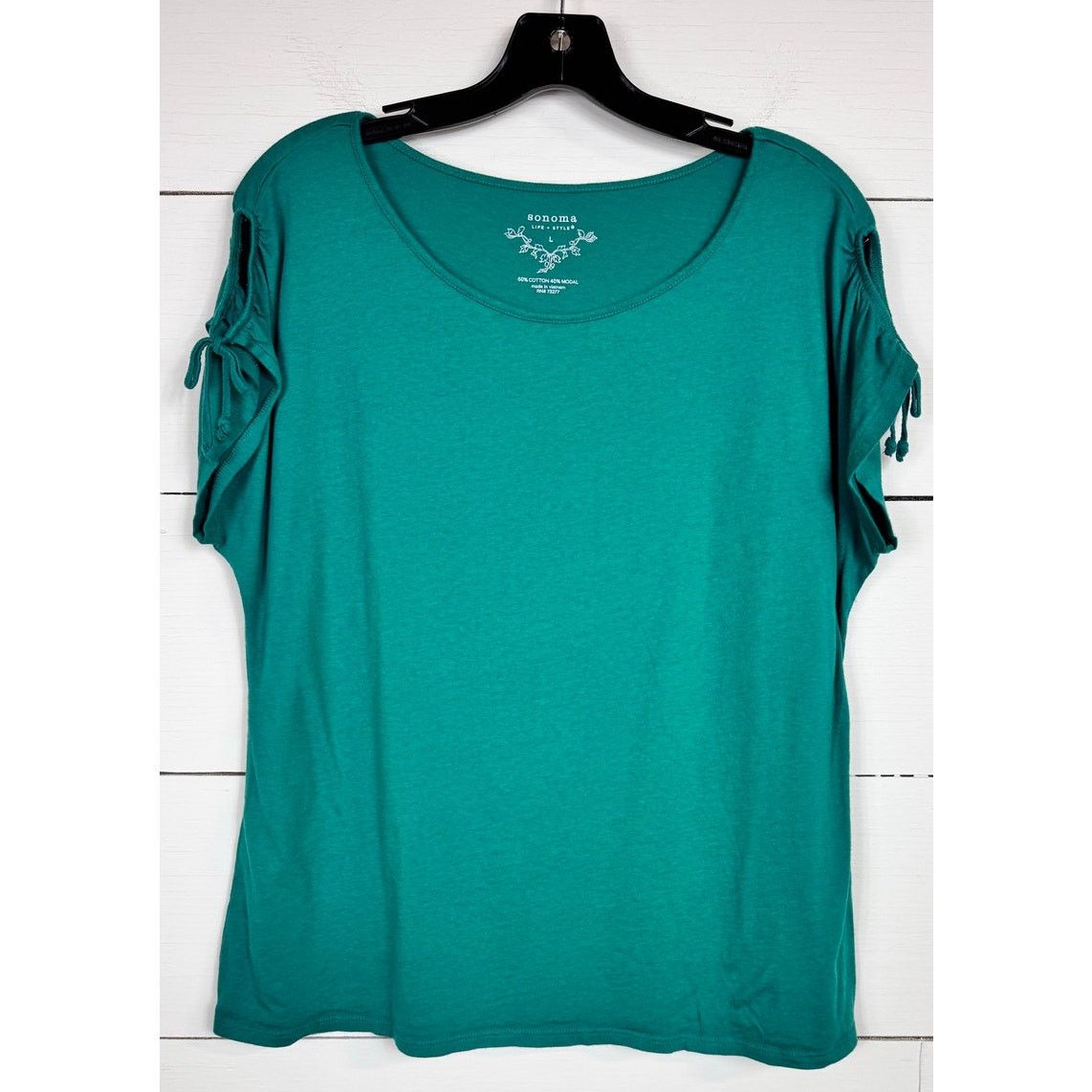 Sonoma Sonoma Short Sleeve Shirt Women's Size Large Size L / US 10 / IT 46 - 1 Thumbnail