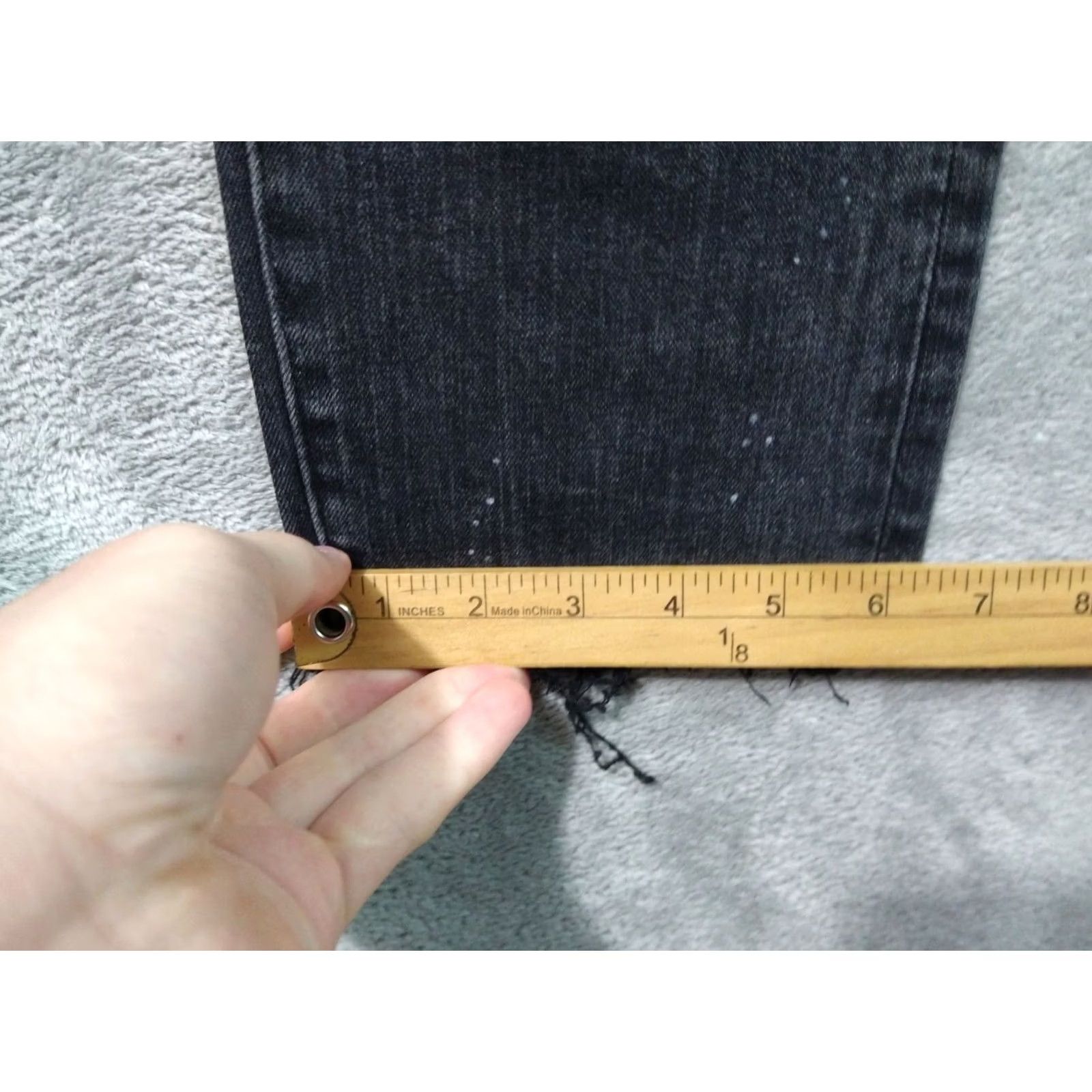 American Eagle Outfitters VINTAGE American Eagle Jeans Mens 28x30 Black Denim Extreme Flex 4 Slim Fit Distressed Signature (adapted to required rules) Size US 28 / EU 44 - 6 Thumbnail