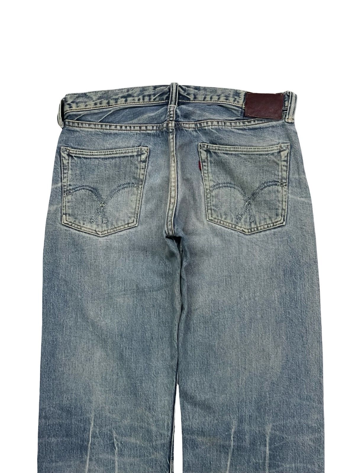 Full Count & Co. Vintage 00s Fullcount 1101-15 Selvedge Japanese Denim -W33 Size US 33 - 5 Thumbnail