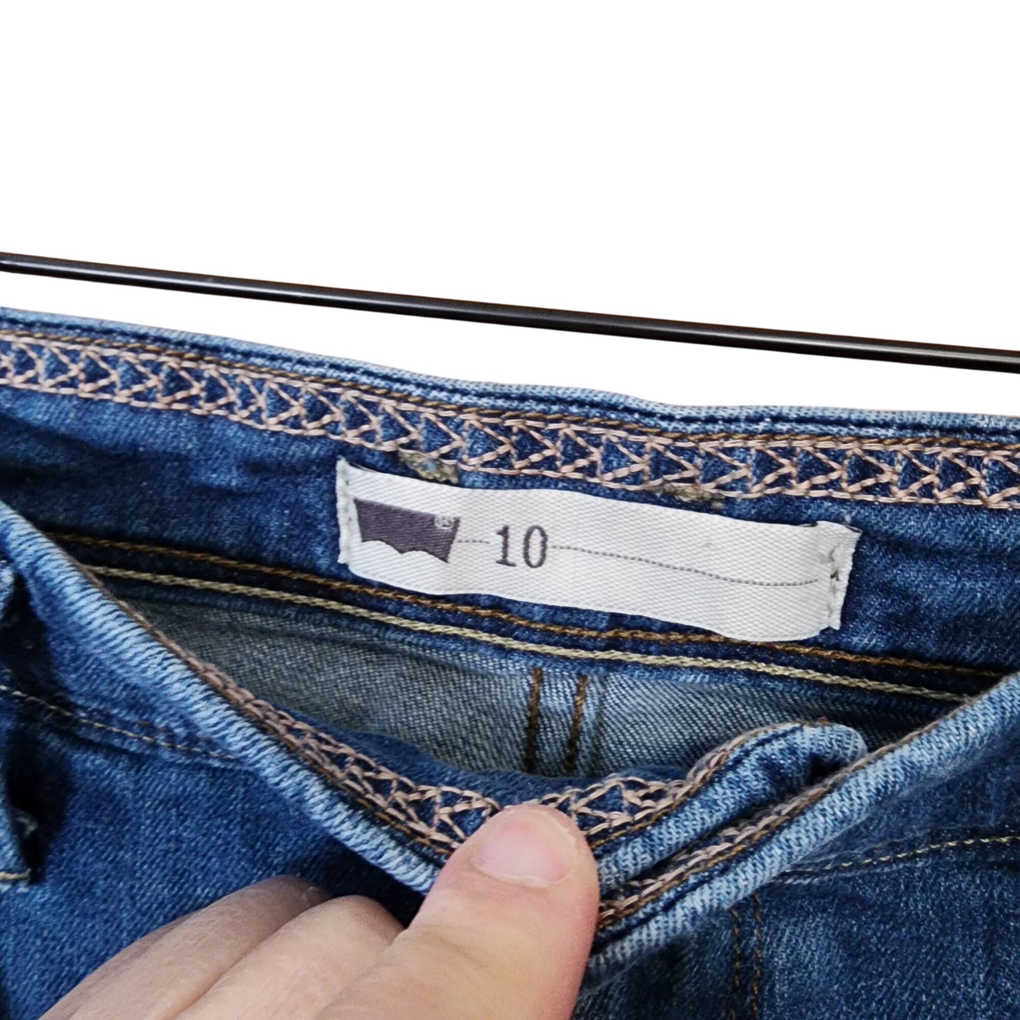 Levi's Levis Womens Denim Blue Jean Shorts Size 10 With 5-Pocket De Size 32" / US 10 / IT 46 - 3 Thumbnail