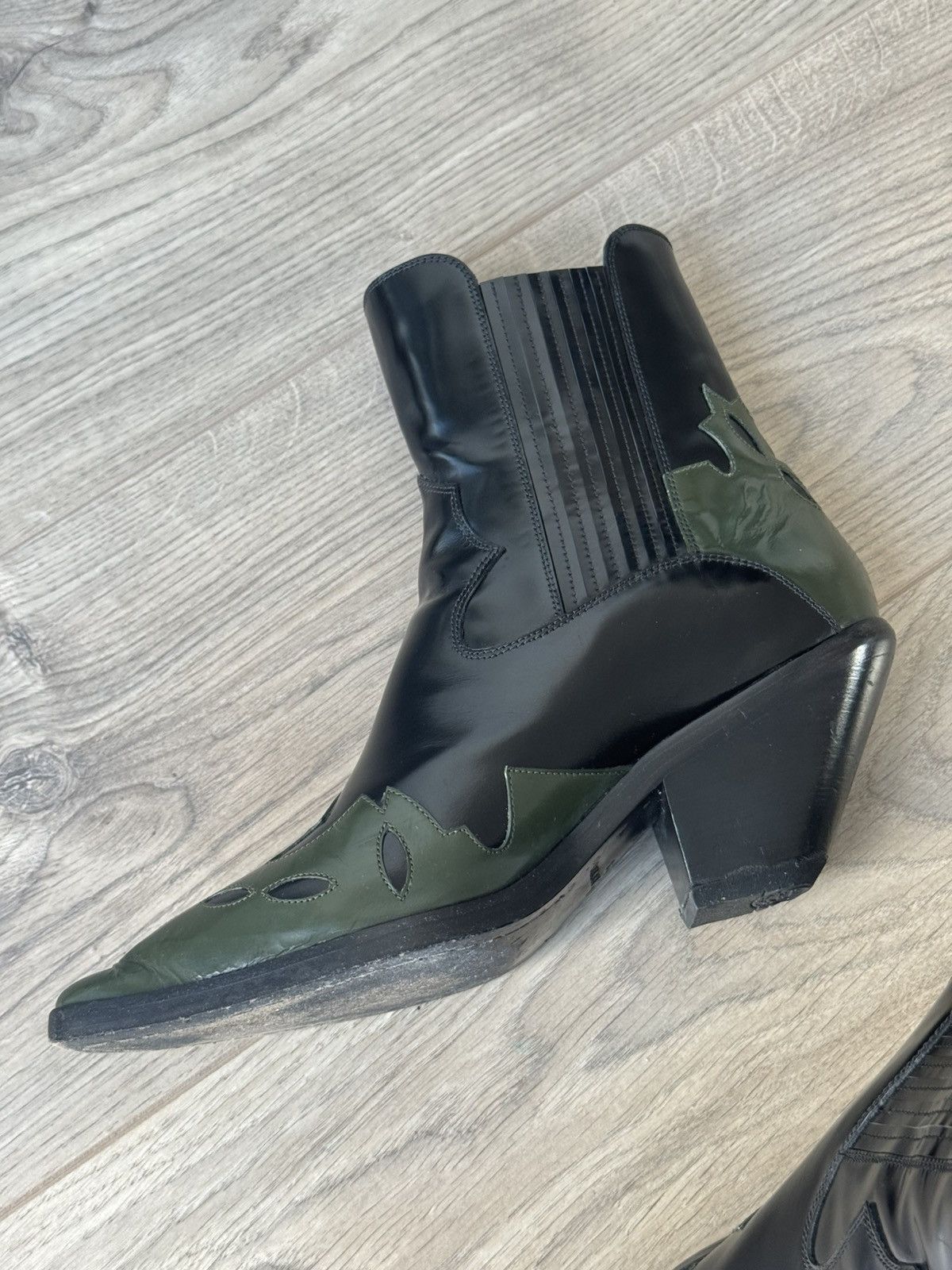 Enfants Riches Deprimes FW20 Midnight Cowboy Western Leather Boots Size US 7.5 / EU 40-41 - 11 Thumbnail