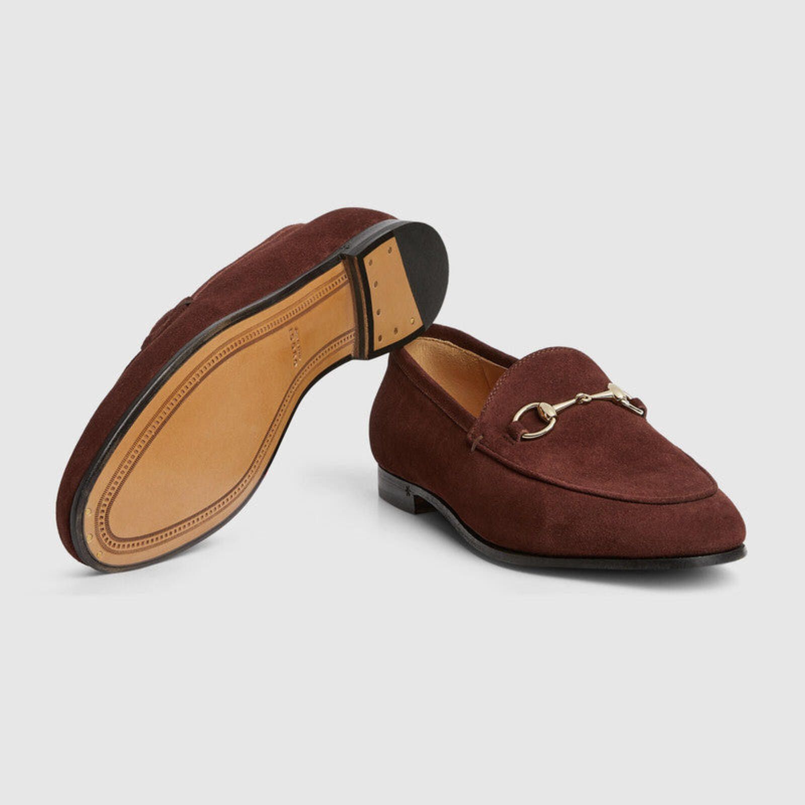 Gucci Gucci Jordan Suede Loafers Size ONE SIZE - 4 Thumbnail