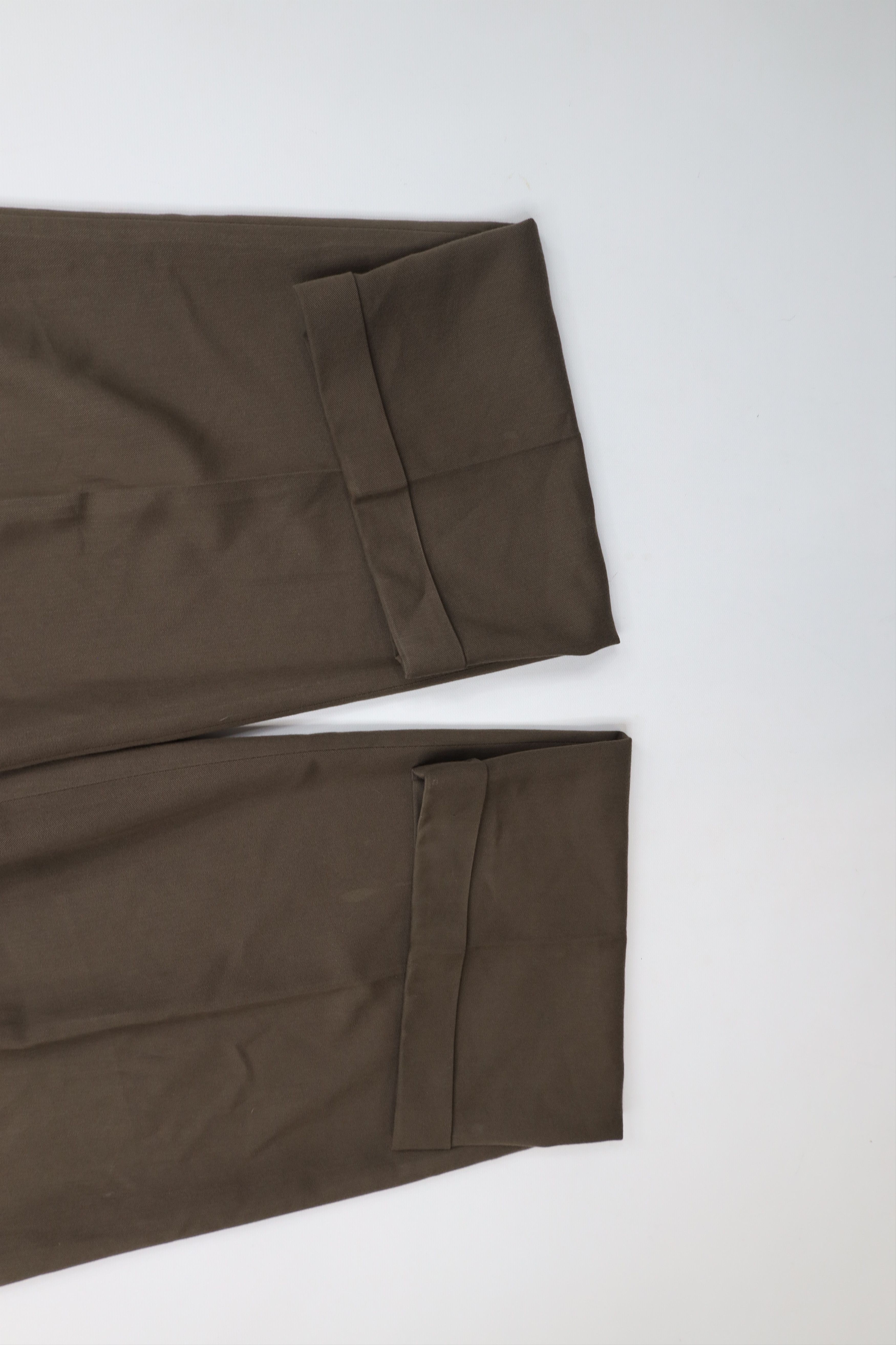 Levi's × Vintage Vintage 90s Levis Wide Leg Pleated Chino Pants Brown USA Size US 36 / EU 52 - 6 Thumbnail