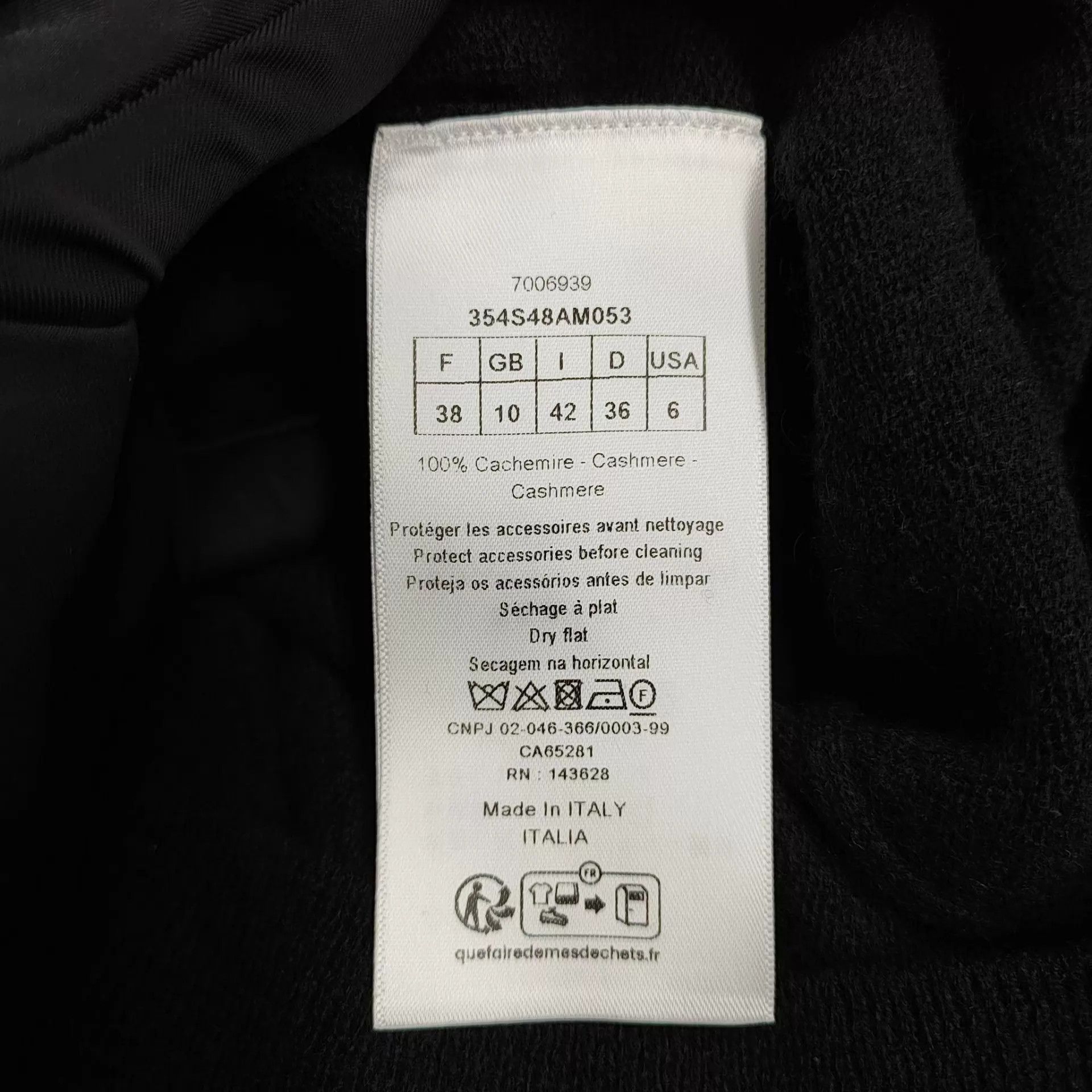 Dior Dior Knit Long-Sleeve Sweater Size 38 Size S / US 4 / IT 40 - 4 Thumbnail