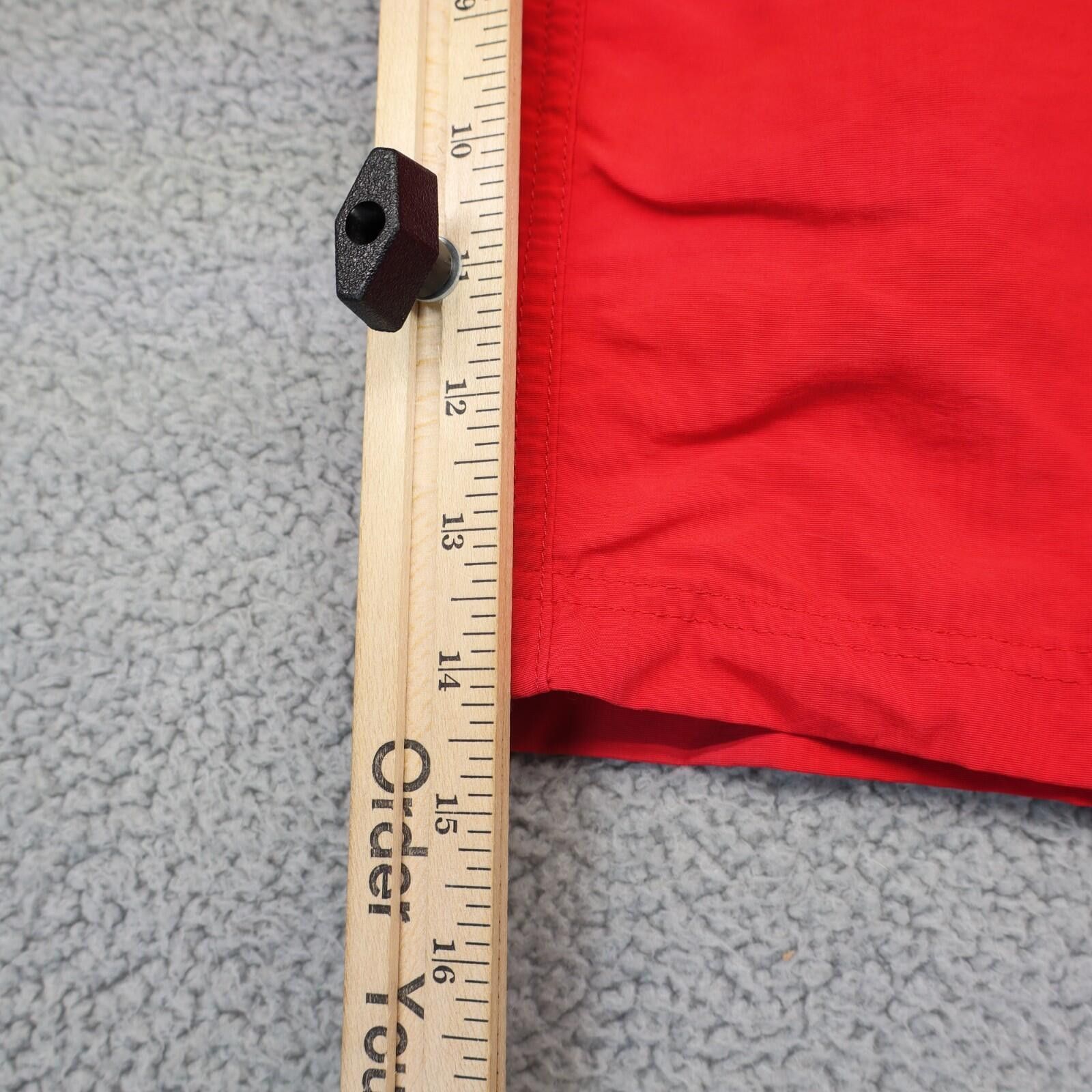 L.L. Bean LL Bean Womens Shorts Size Large Red Athletic shorts Nylon Size 36" / US 14 / IT 50 - 2 Thumbnail