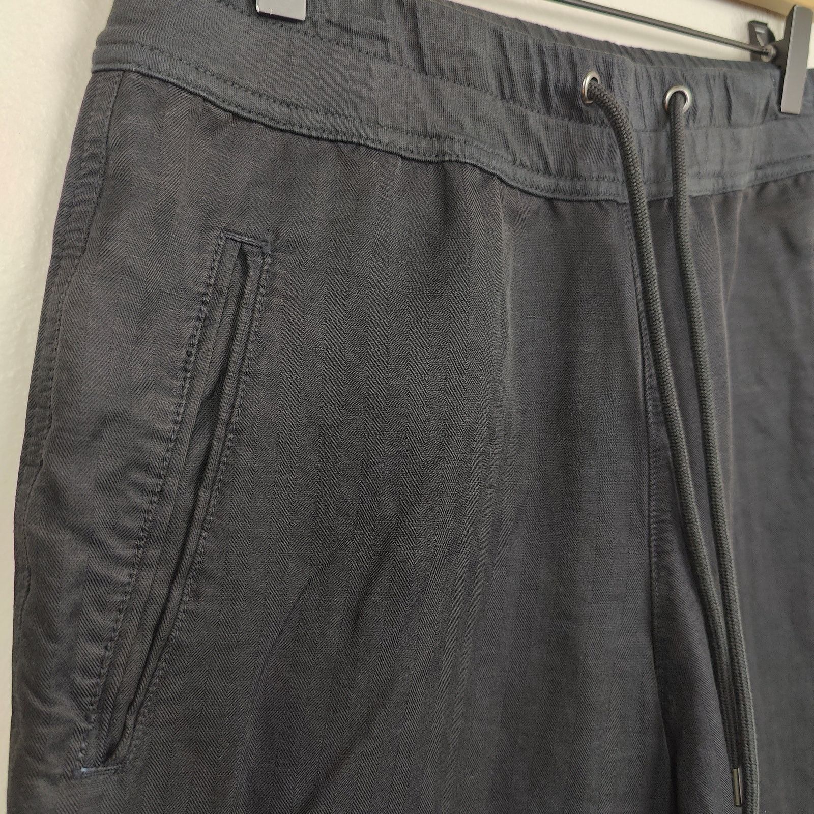 James Perse James Perse Pants Womens 0 XS Black Straight Leg Size 26" / US 2 / IT 38 - 3 Thumbnail