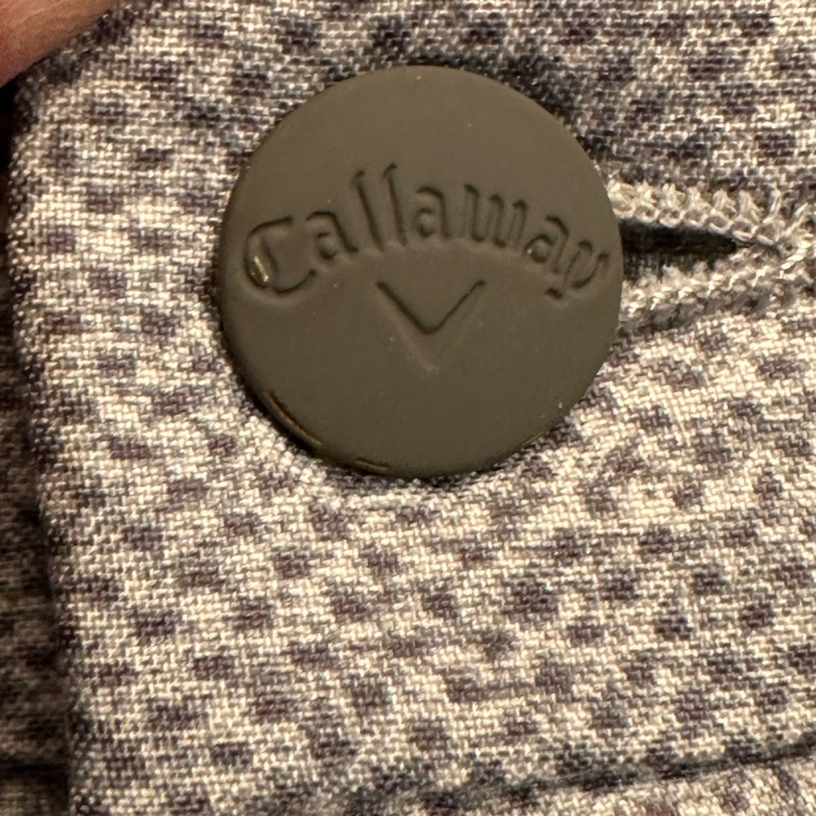 Callaway Callaway Mens 40 Golf Shorts in a Gray Micro-Dot Pattern. Size US 40 / EU 56 - 4 Thumbnail