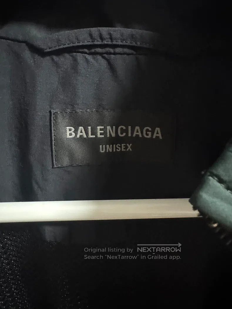 Balenciaga Balenciaga Black and Green Color Block Sports Jacket Size US L / EU 52-54 / 3 - 4 Thumbnail