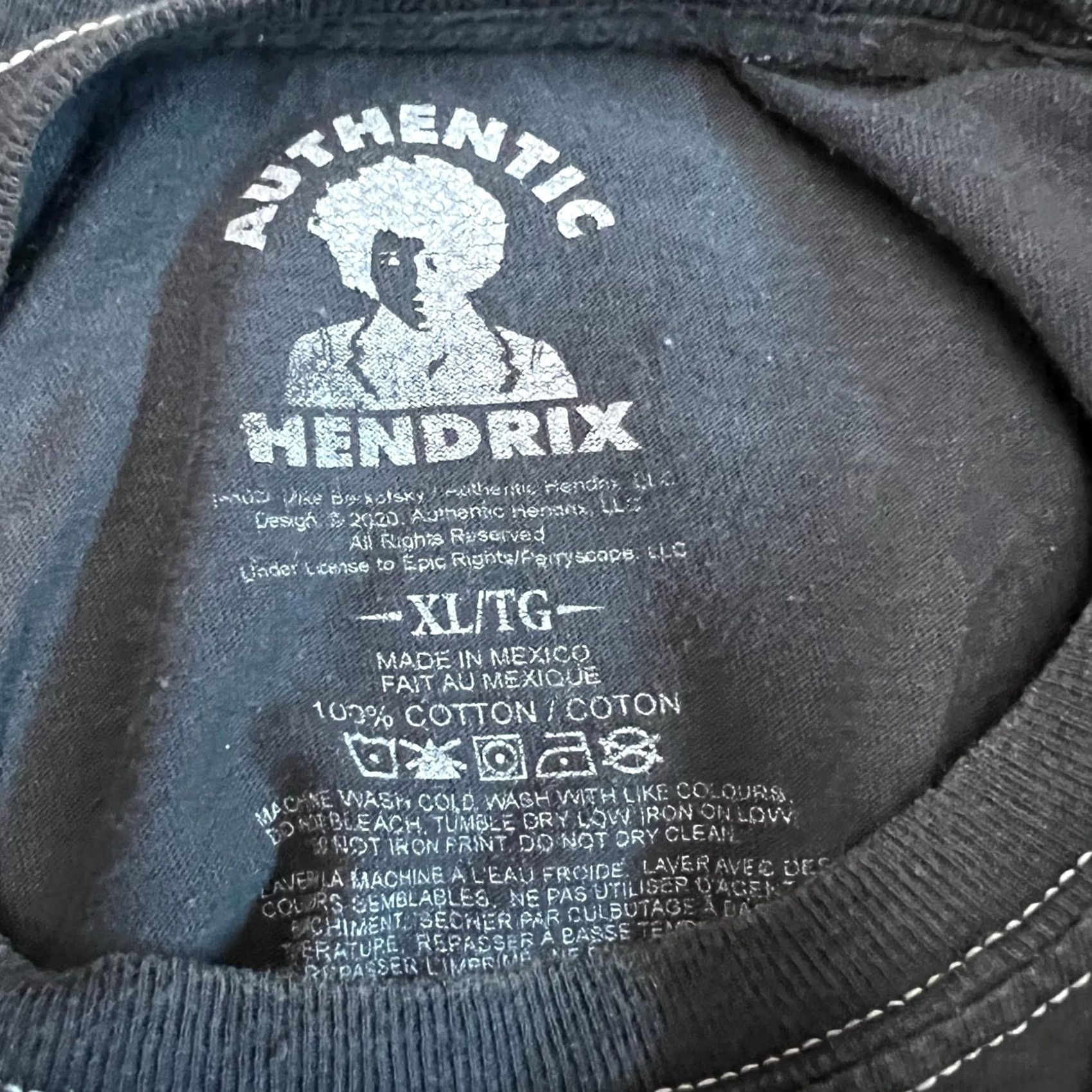 Vintage Jimi Hendrix Purple Haze Tie Dye Shirt Adult XL Purple Graphic Tee Size US XL / EU 56 / 4 - 7 Thumbnail