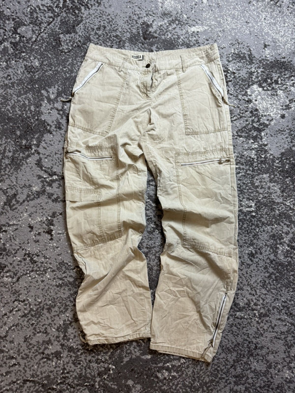 Vintage Y2K Yes Multipocket Cargo Owens Style Archival Pants