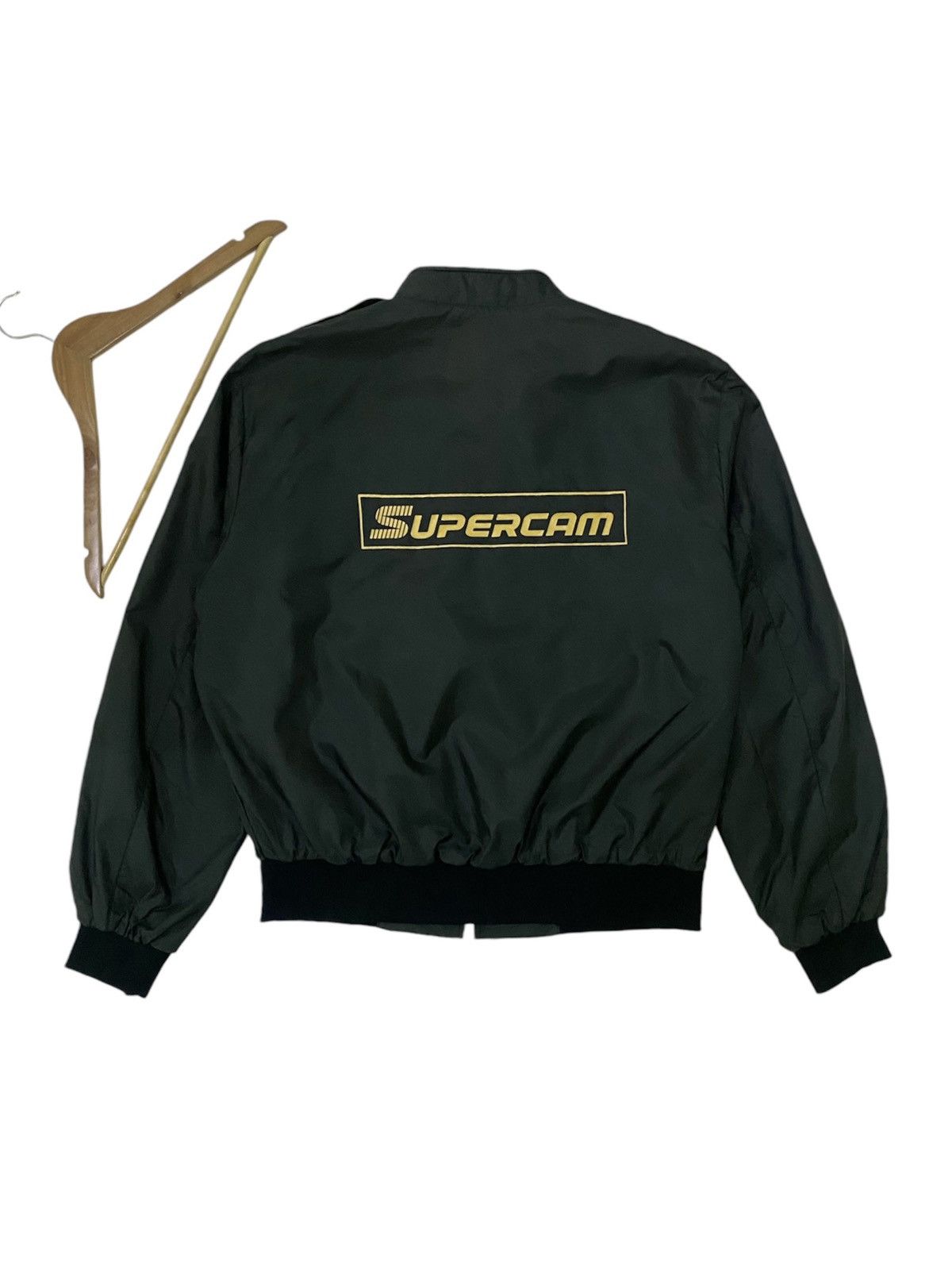 Vintage 70s Vintage Panasonic Supercam Bomber Jacket Size US L / EU 52-54 / 3 - 4 Thumbnail