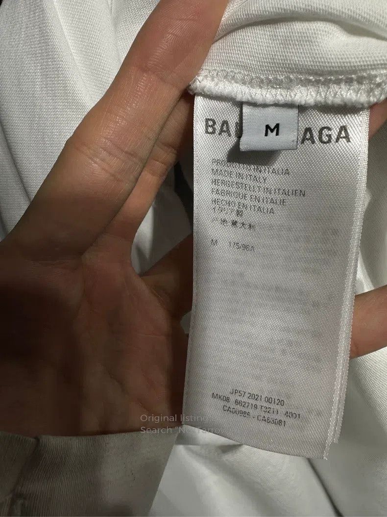 Balenciaga Balenciaga Destroyed, oversized, crown and wheat embroider Size US M / EU 48-50 / 2 - 7 Thumbnail