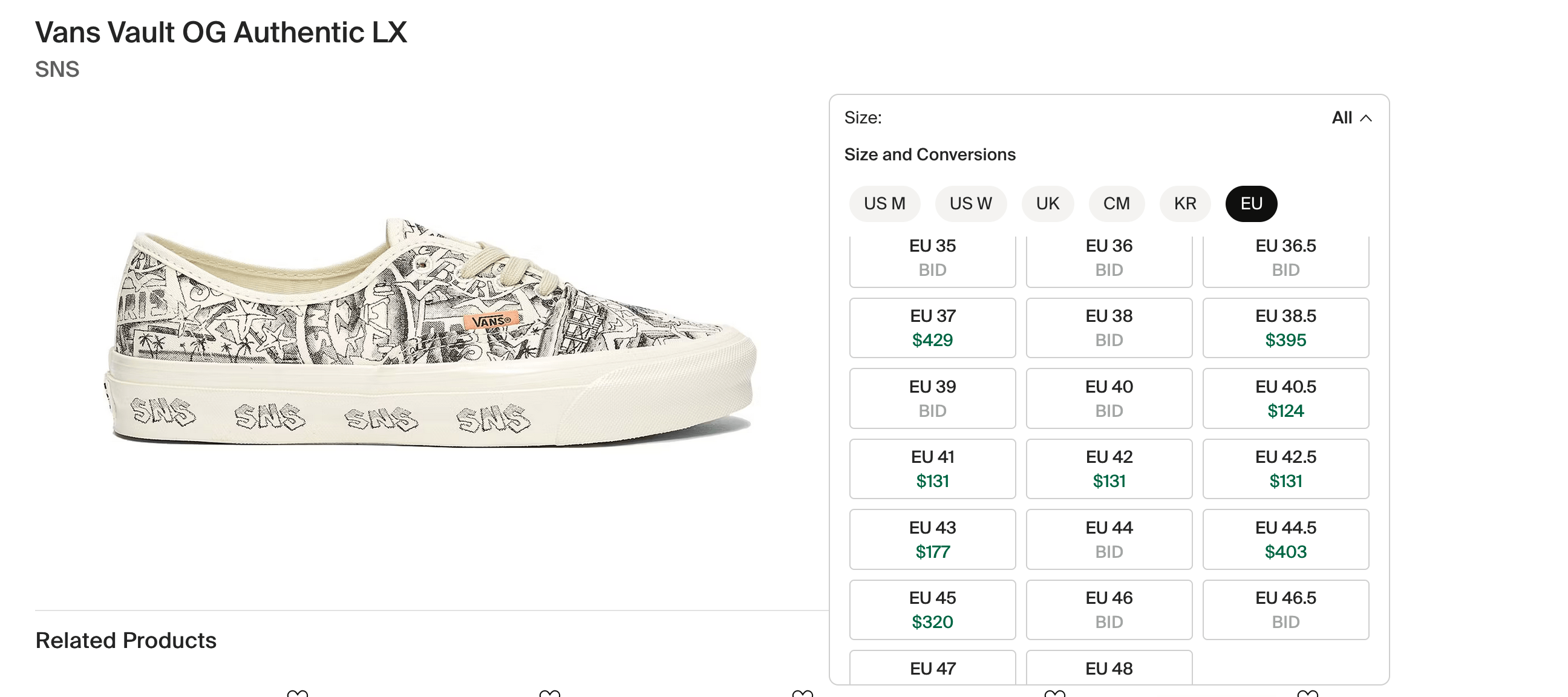 Vans Vans Vault OG Authentic LX Size US 11 / EU 44 - 4 Thumbnail