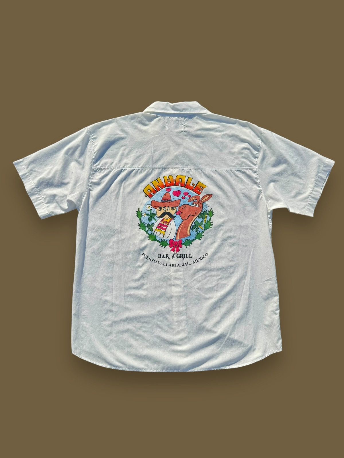 Vintage Vintage Mexico 90’s Tourist Souvenir Button Up Boho Shirt Size US L / EU 52-54 / 3 - 4 Thumbnail