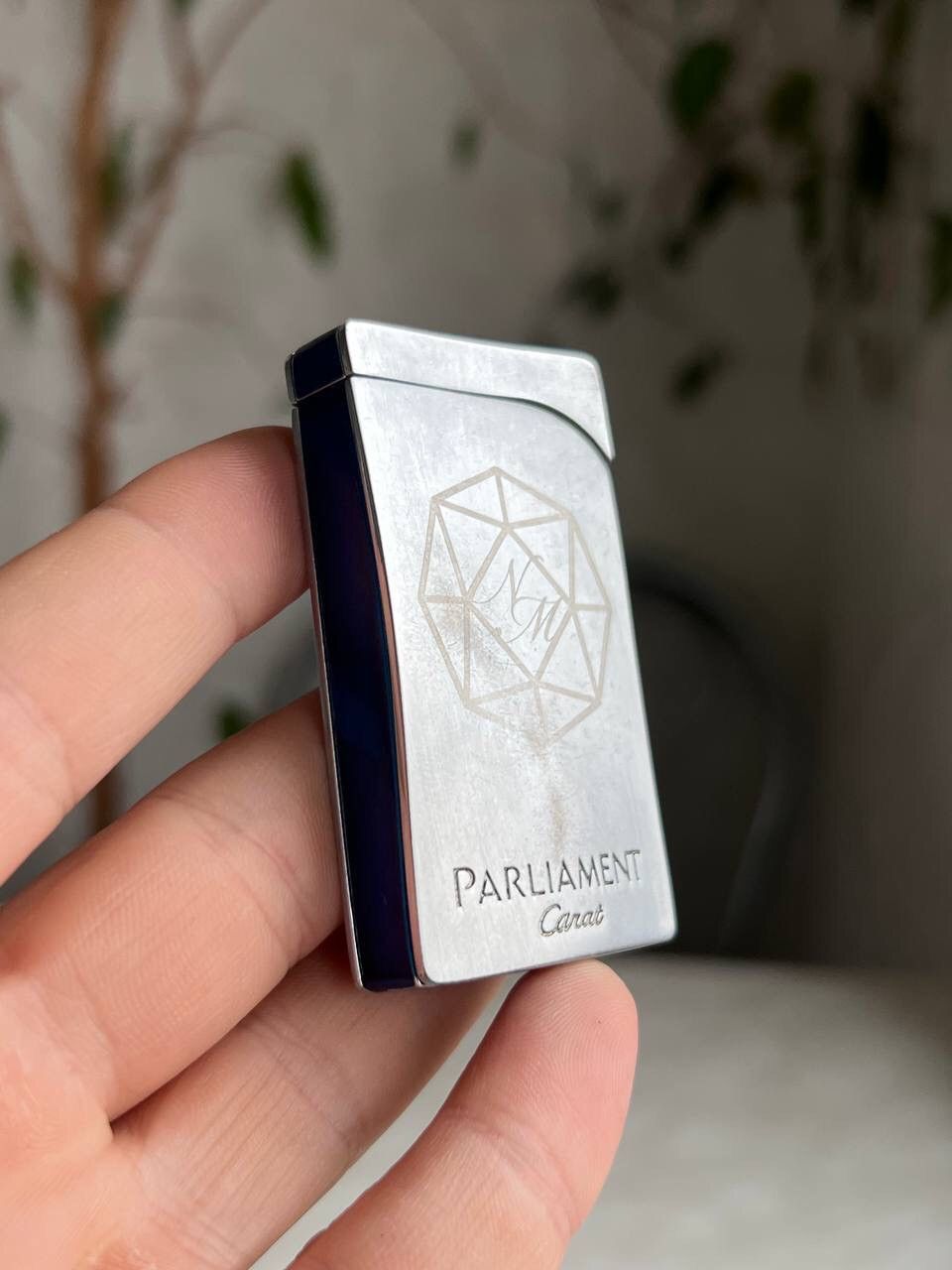 Japanese Brand × Vintage Y2K ELEGANCE PARLAMENT GEOMETRIC METAL HEAVY BIG LIGHTER Size ONE SIZE - 3 Thumbnail
