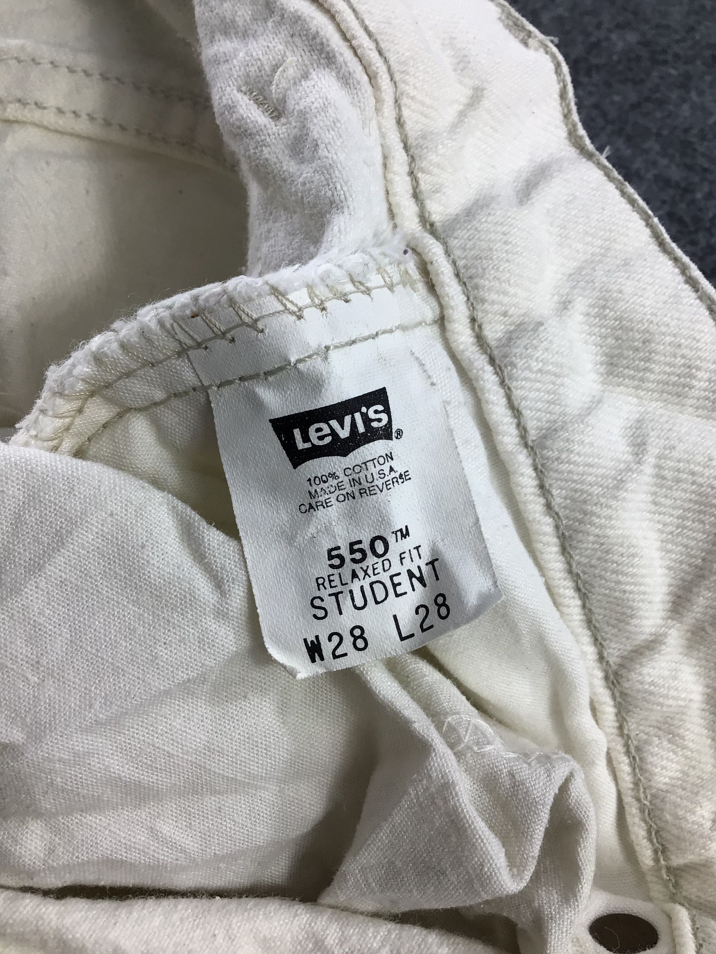 Levi's Vintage Levis 550 Orange Tab Jeans-JM614 Size US 28 / EU 44 - 9 Thumbnail