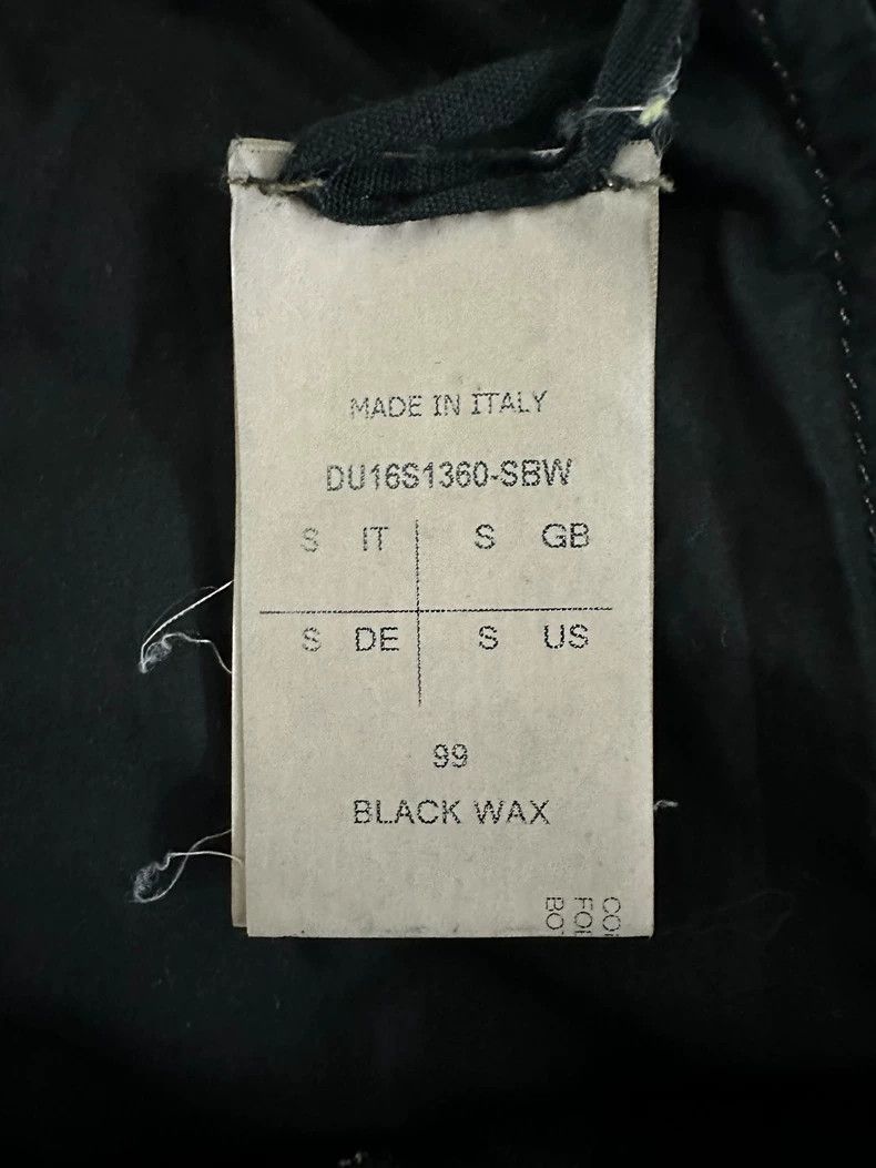 Rick Owens rick owens size s Waxed slanted zipper pants with waxed fi Size US 28 / EU 44 - 4 Thumbnail