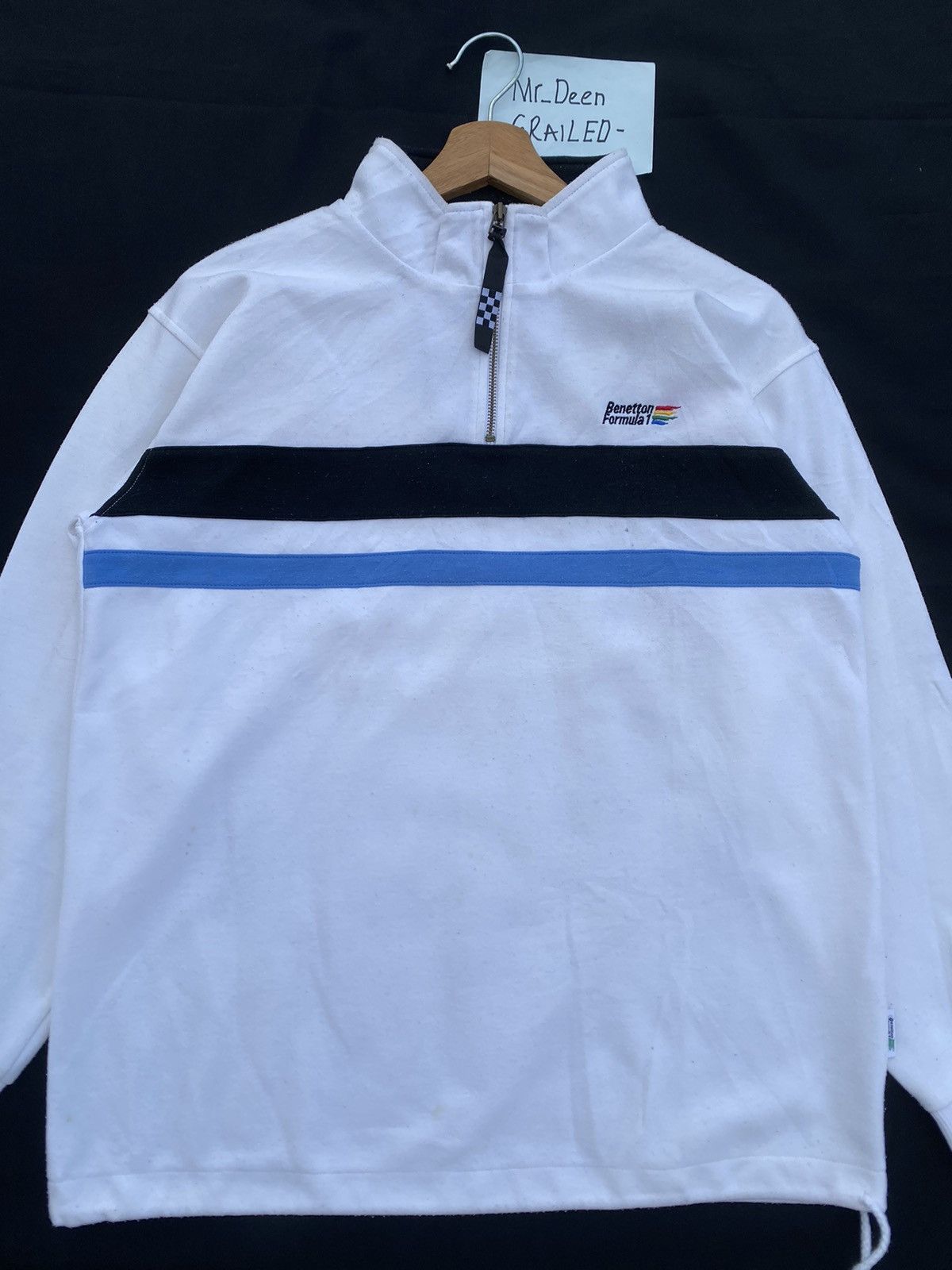 Benetton Rare Vintage Benetton Formula One Sweater Size US M / EU 48-50 / 2 - 7 Thumbnail