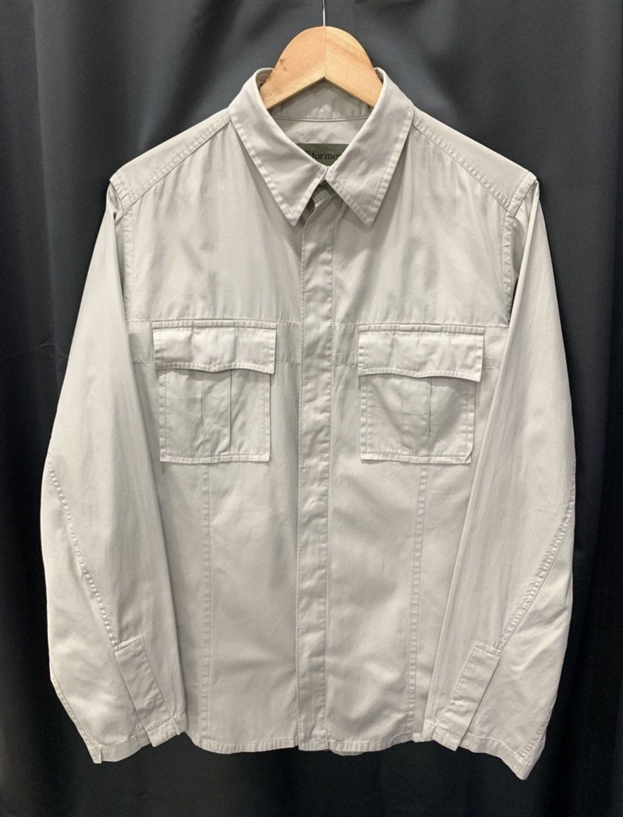 Yohji Yamamoto Vintage Yohji Yamamoto Work Jacket Size US L / EU 52-54 / 3 - 1 Thumbnail