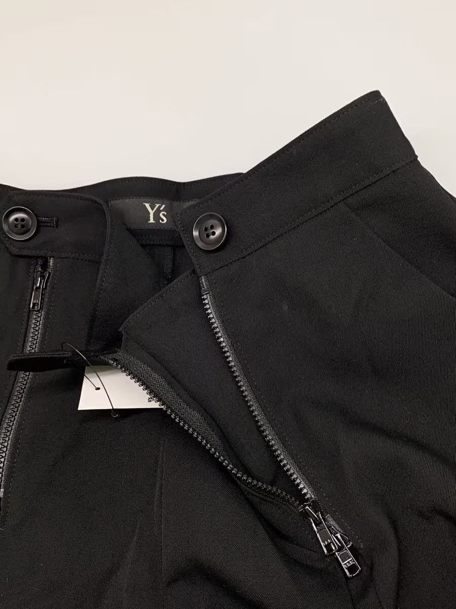 Yohji Yamamoto yohji yamamoto Y’s WOOL GABARDINE ZIP TUCKED SHORT PANTS Size US 29 - 3 Thumbnail
