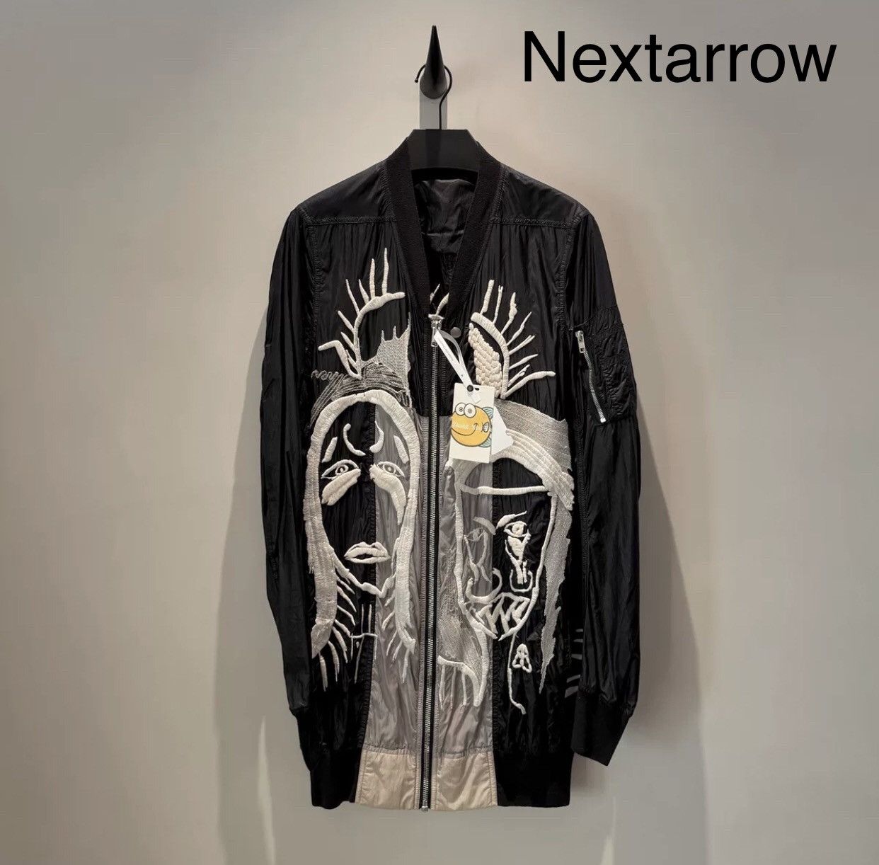 Rick Owens Rick owens 2015 mainline show, funny face ma 1 jacket 