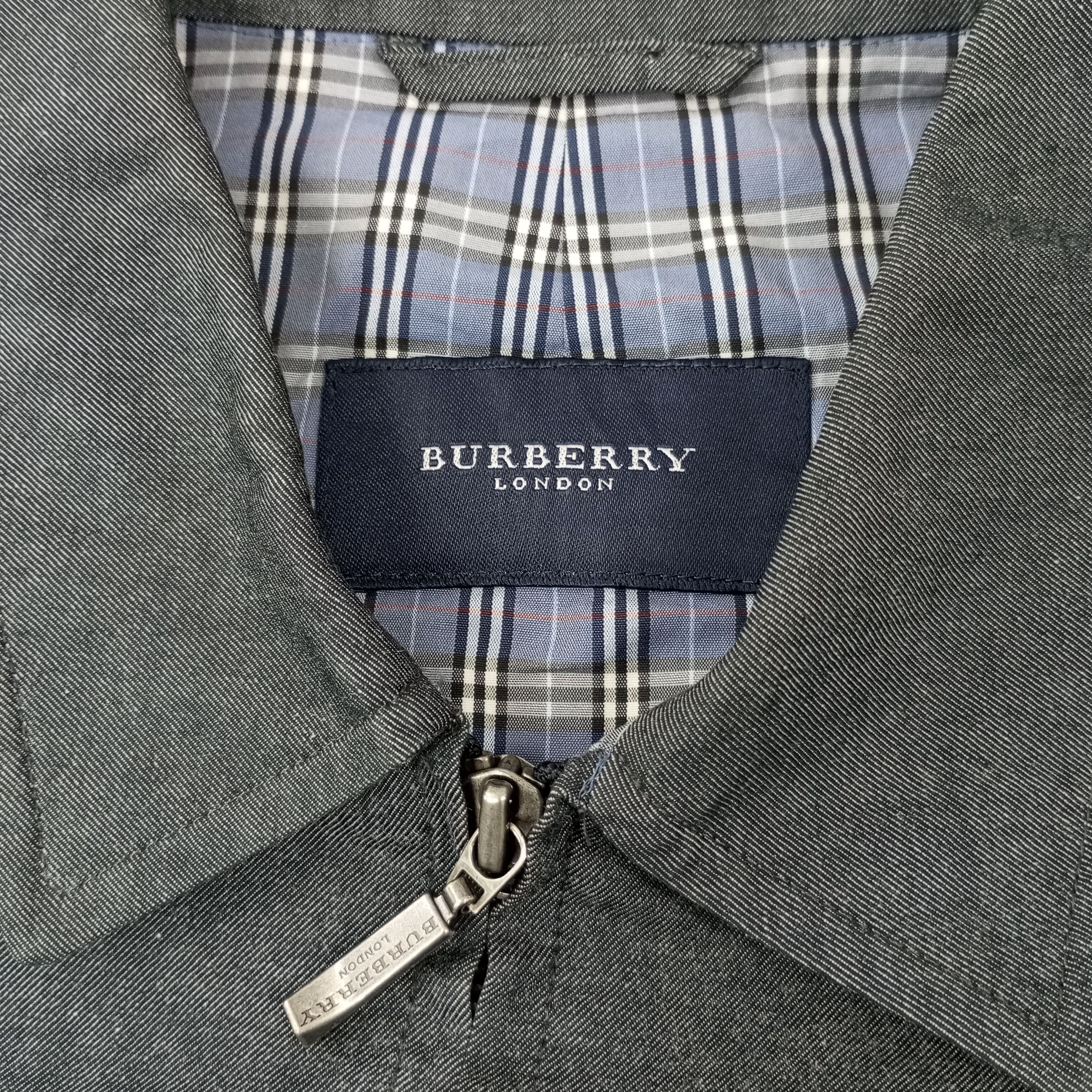 Burberry × Vintage Burberry London Custom Art Jacket c222n17 Size US L / EU 52-54 / 3 - 4 Thumbnail