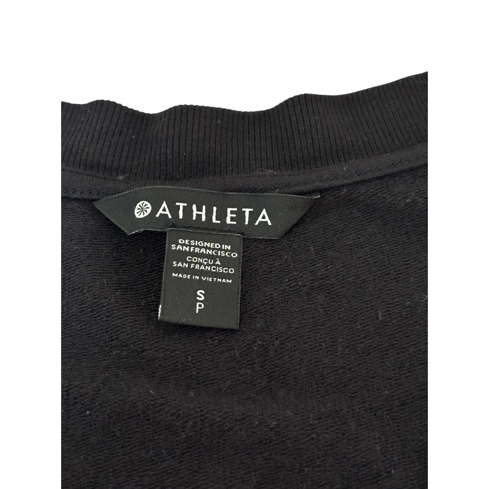 Athleta Athleta Sweater Women Small Black Lightweight V Neck Casual Size S / US 4 / IT 40 - 6 Thumbnail