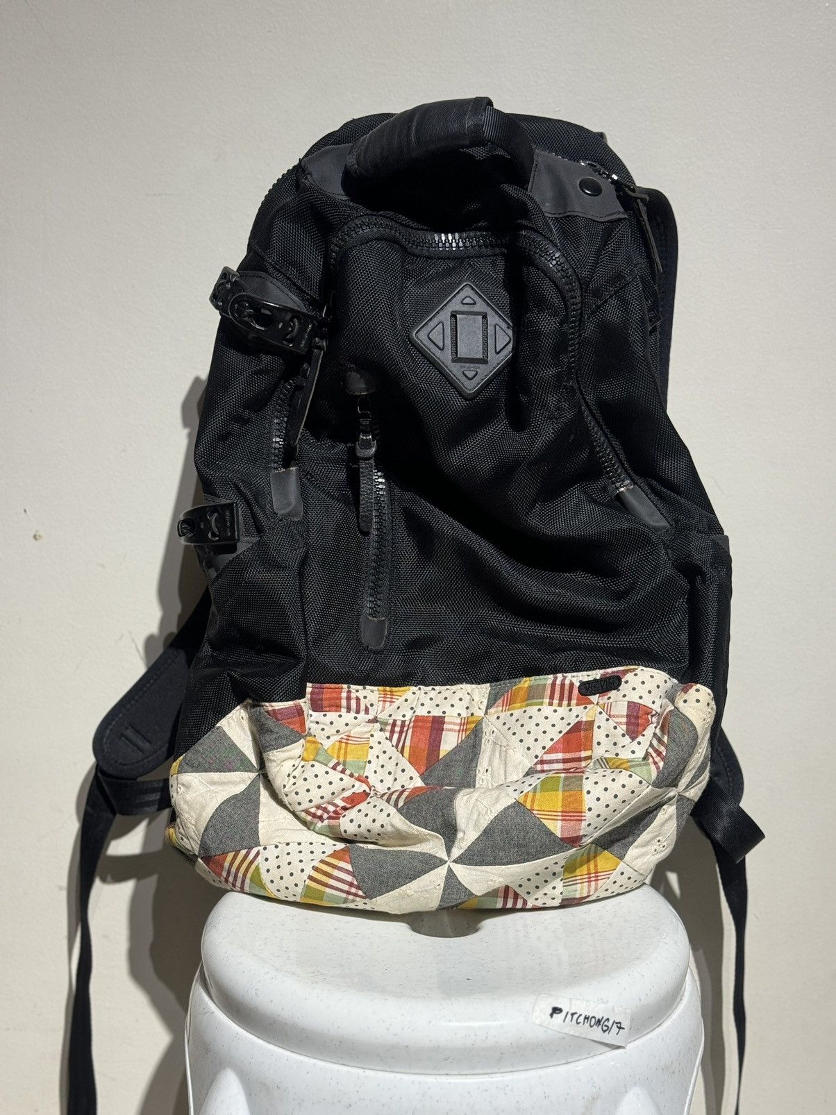 image of Visvim Ballistic Backpack in Black, Men's (Size 26)