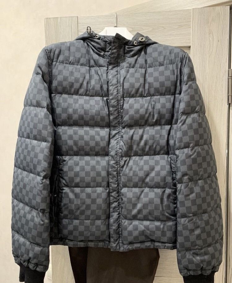 Louis Vuitton Louis Vuitton Double Sided Monogram Damier Puffer Jacket Grailed