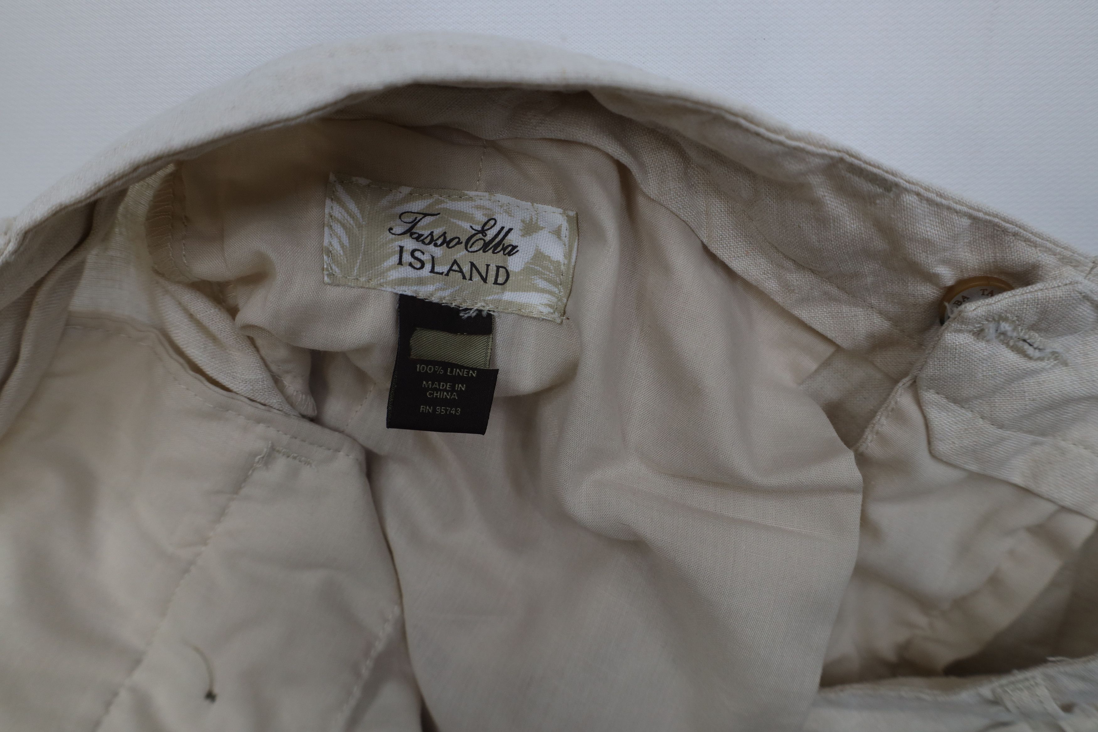 Vintage Vintage 90s Y2K Streetwear Beach Chino Pants Trousers Beige Size US 36 / EU 52 - 7 Thumbnail