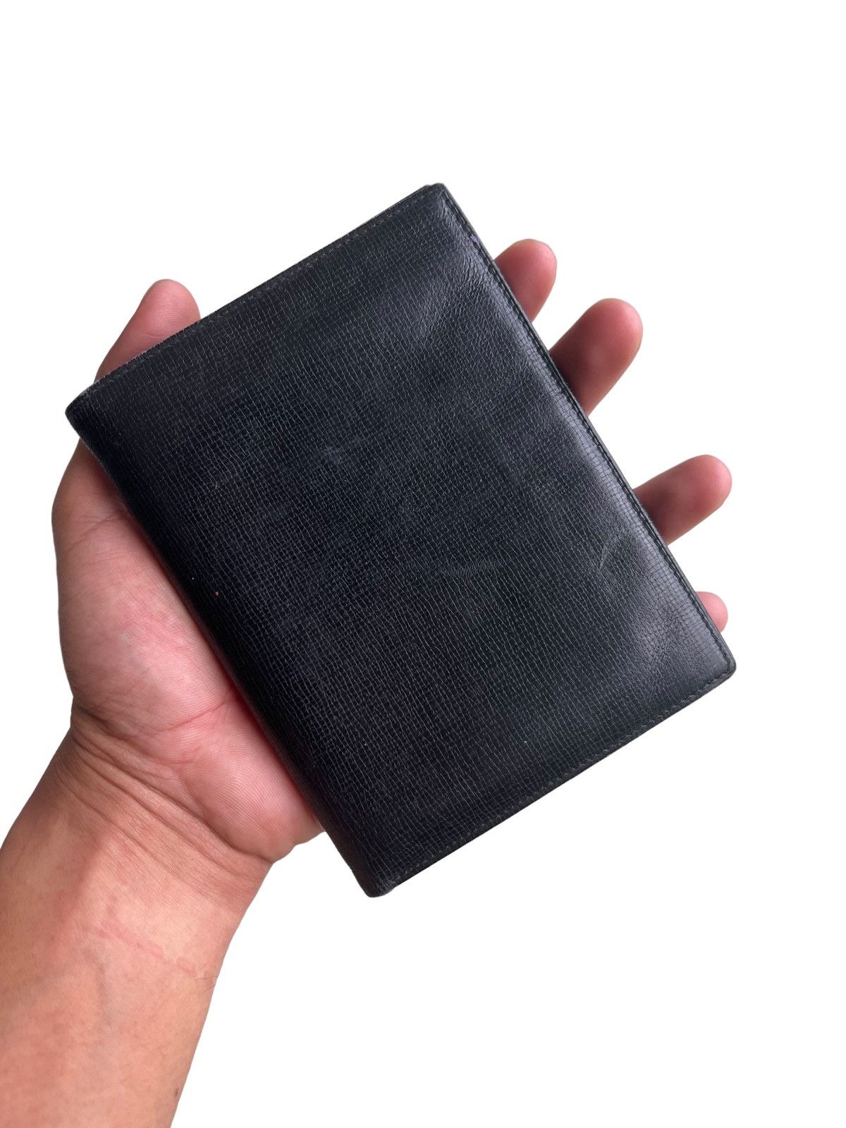 Bally OG Bally Minimal Black Leather Utility Passport & Wallets Size ONE SIZE - 2 Thumbnail
