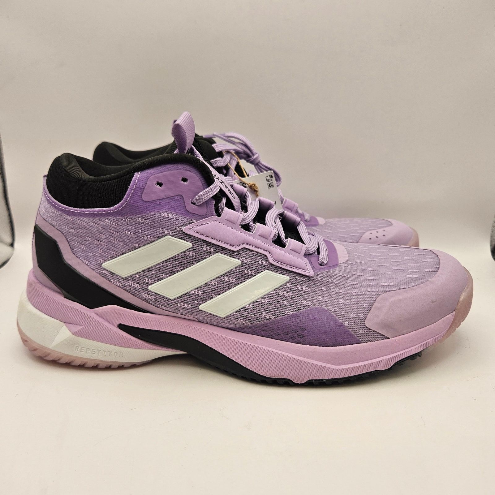 Adidas ADIDAS WOMEN'S 9 CRAZYFLIGHT 6 MID PURPLE INDOOR VOLLEYBALL Size US 9 / IT 39 - 4 Thumbnail