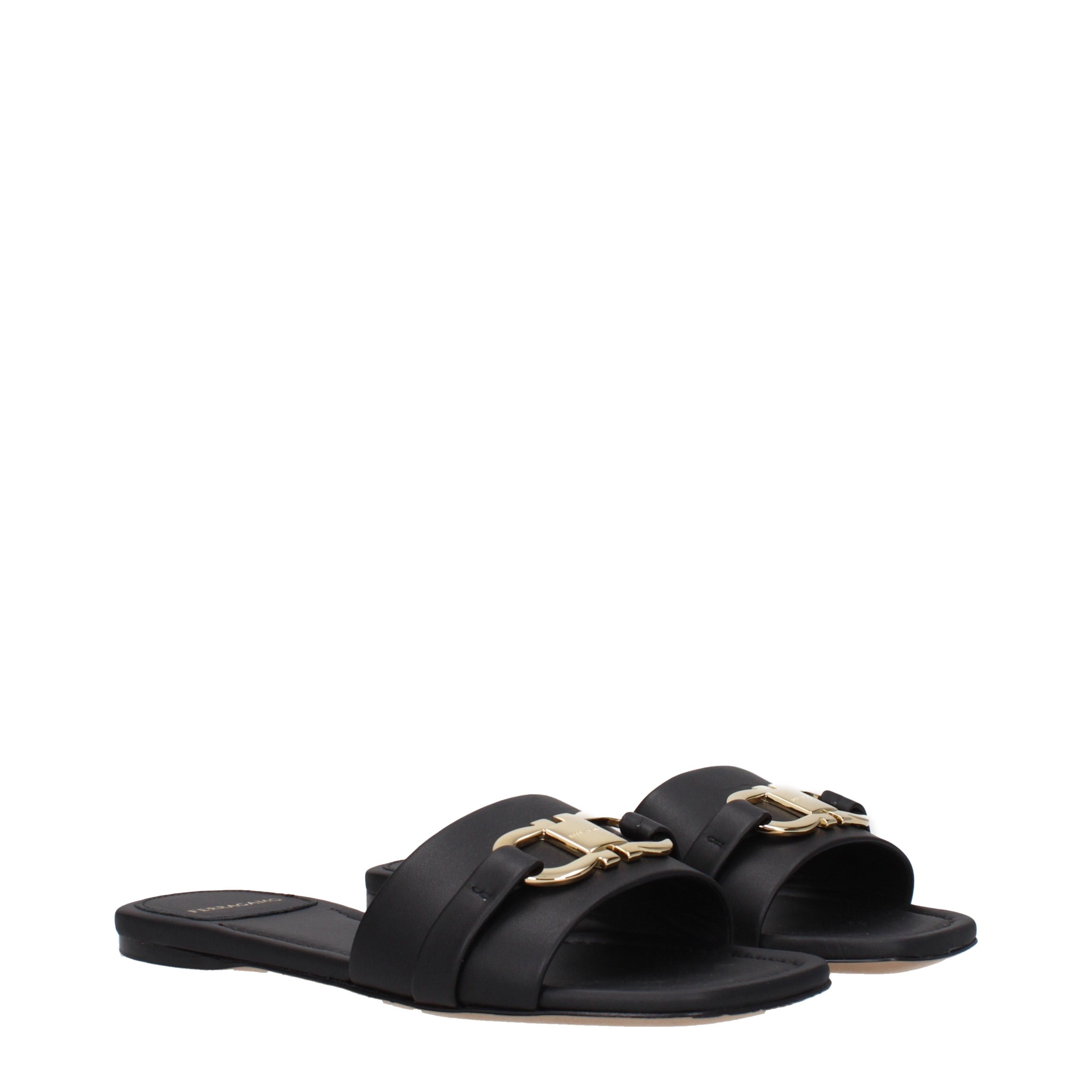 サンダル・ミュール FERRAGAMO ACQUA LEATHER SANDALS Salvatore Ferragamo FERRAGAMO - Acqua Leather Sandals