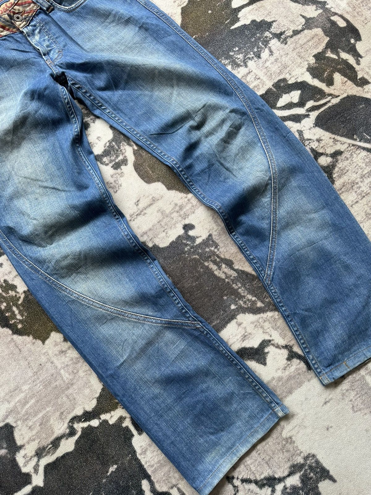 Dolce & Gabbana 2007SS - D&G cummerband spiral denim buckle back Size US 33 - 6 Thumbnail