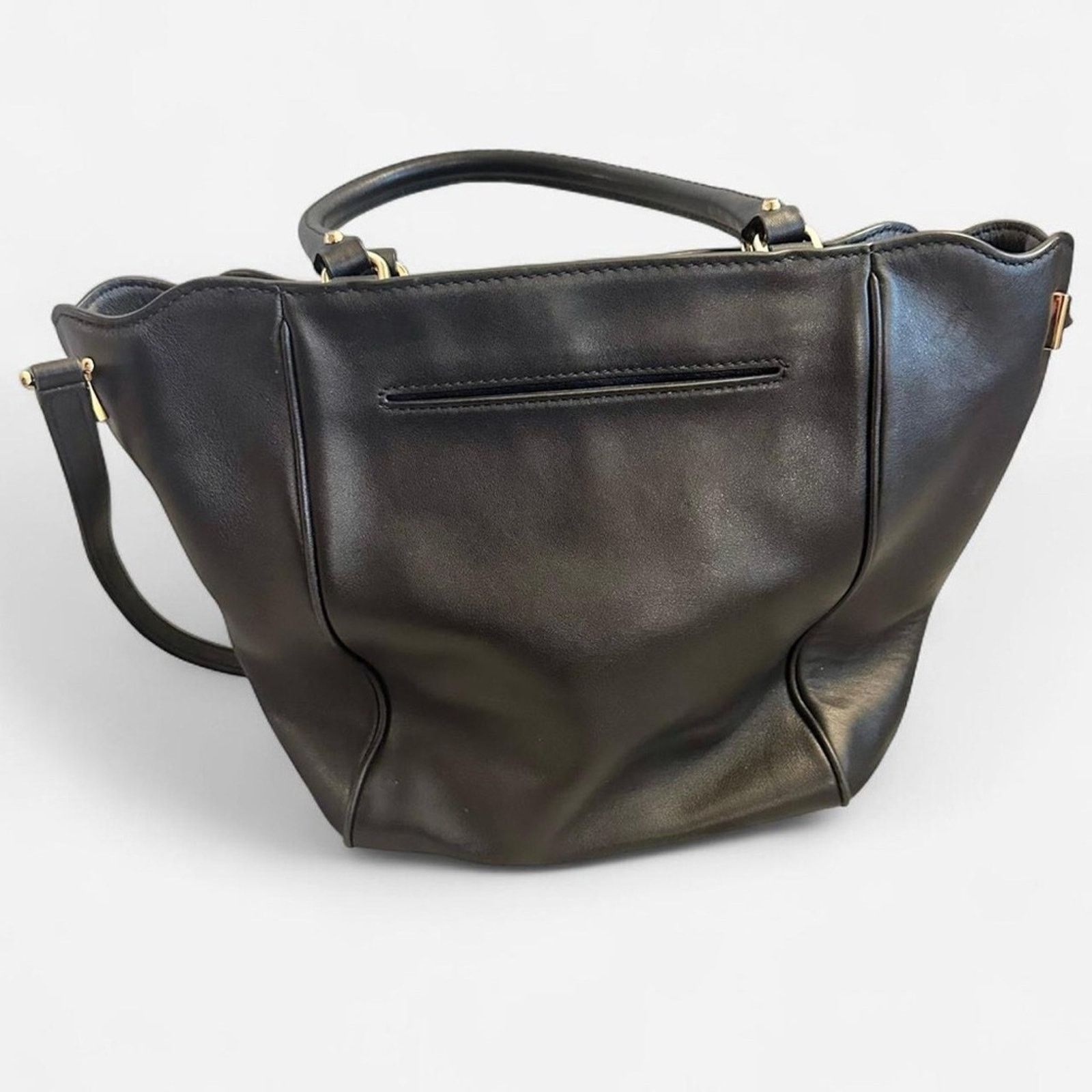 Michael Kors Michael Kors black Amelia AV1809 top zip medium bag Size ONE SIZE - 2 Thumbnail