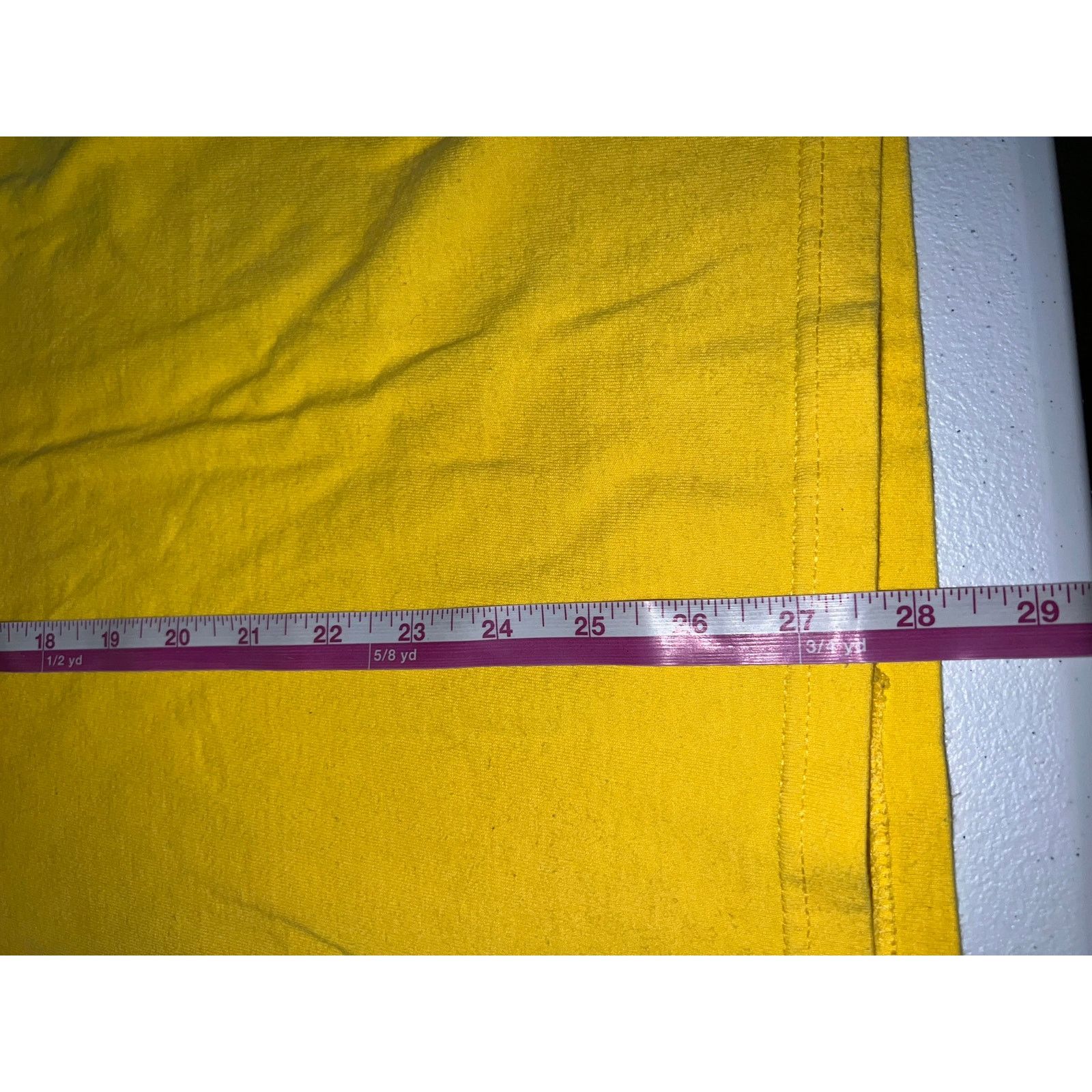 Jerzees Y2K Jerzees Heavyweight Cotton Yellow Blank Shirt XL Size US XL / EU 56 / 4 - 9 Thumbnail