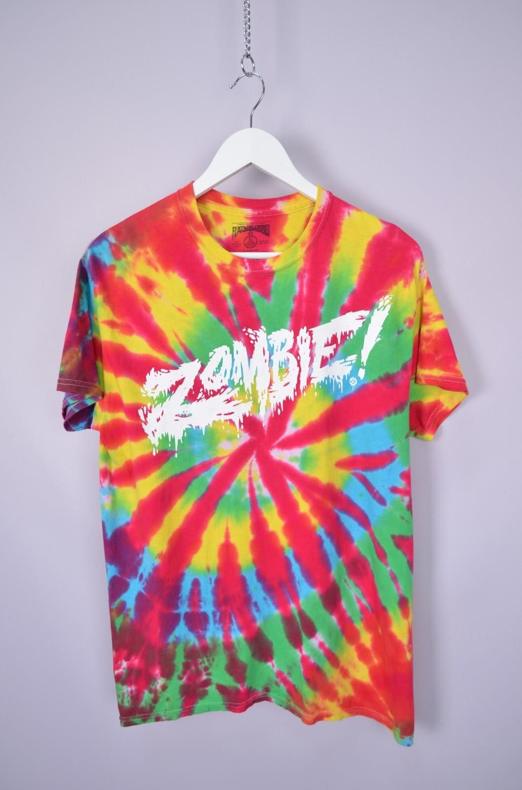 Designer Flatbush Zombies Rainbow OG Tie Dye Brooklyn T Shirt Size S Size US S / EU 44-46 / 1 - 1 Thumbnail