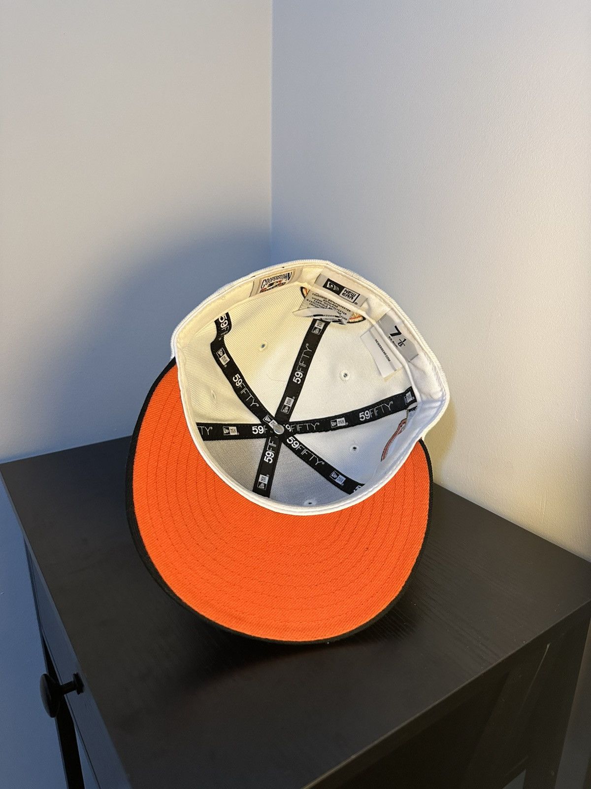 New Era San Francisco Giants Fitted Dual Patch Cream/Black/Orange Size ONE SIZE - 5 Thumbnail