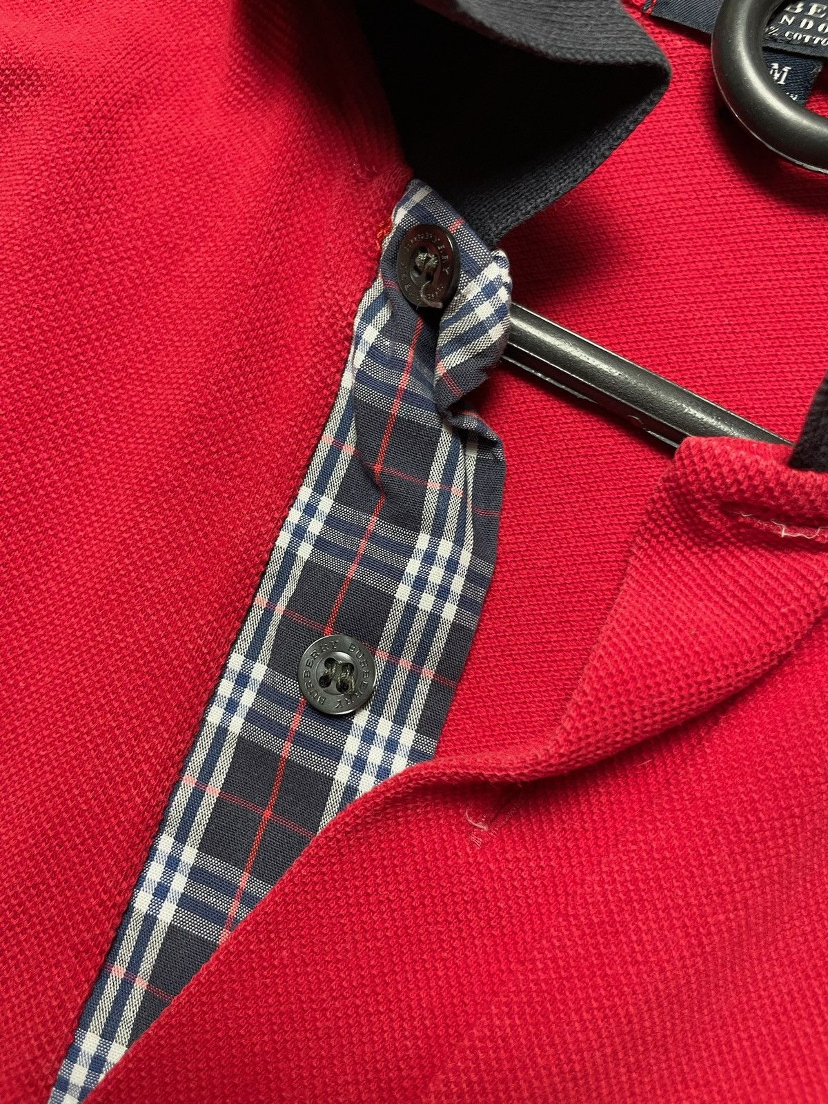 Burberry Vintage Burberry polo red size M logo Size US M / EU 48-50 / 2 - 3 Thumbnail